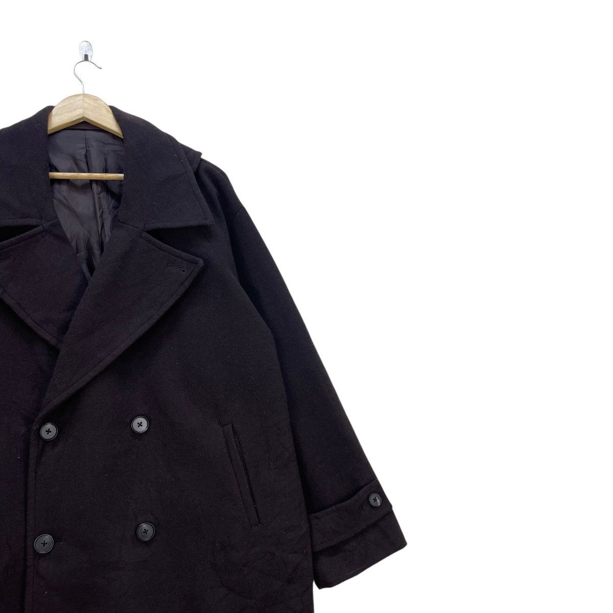 Autumn Cashmere × Takeo Kikuchi 💥Takeo Kikuchi Double Breast Over Coat Jacket Size US L / EU 52-54 / 3 - 5 Thumbnail
