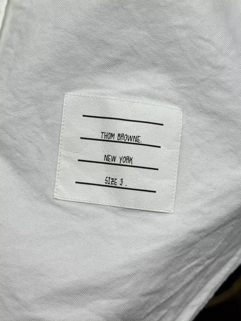 Thom Browne Thom Browne Oxford long-sleeved shirts Size US L / EU 52-54 / 3 - 5 Thumbnail