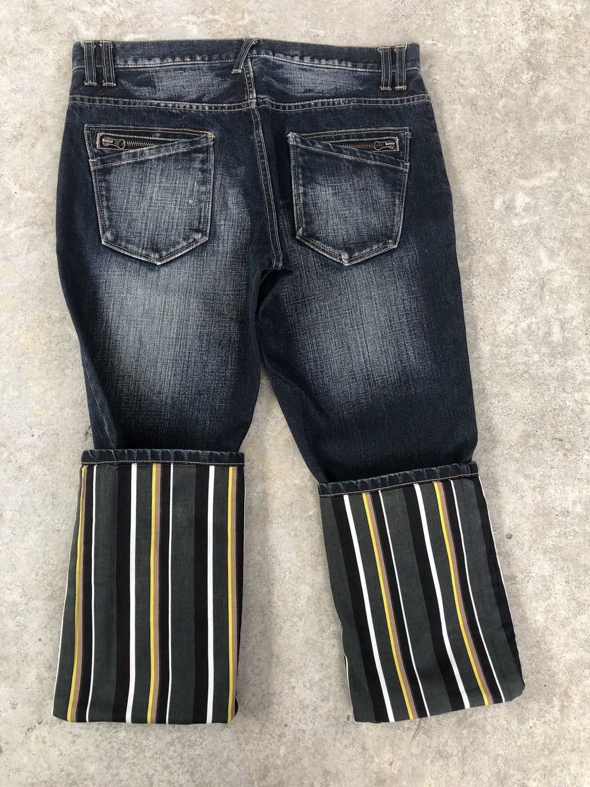 PPFM PPFM Distressed Jeans Size US 33 - 13 Thumbnail