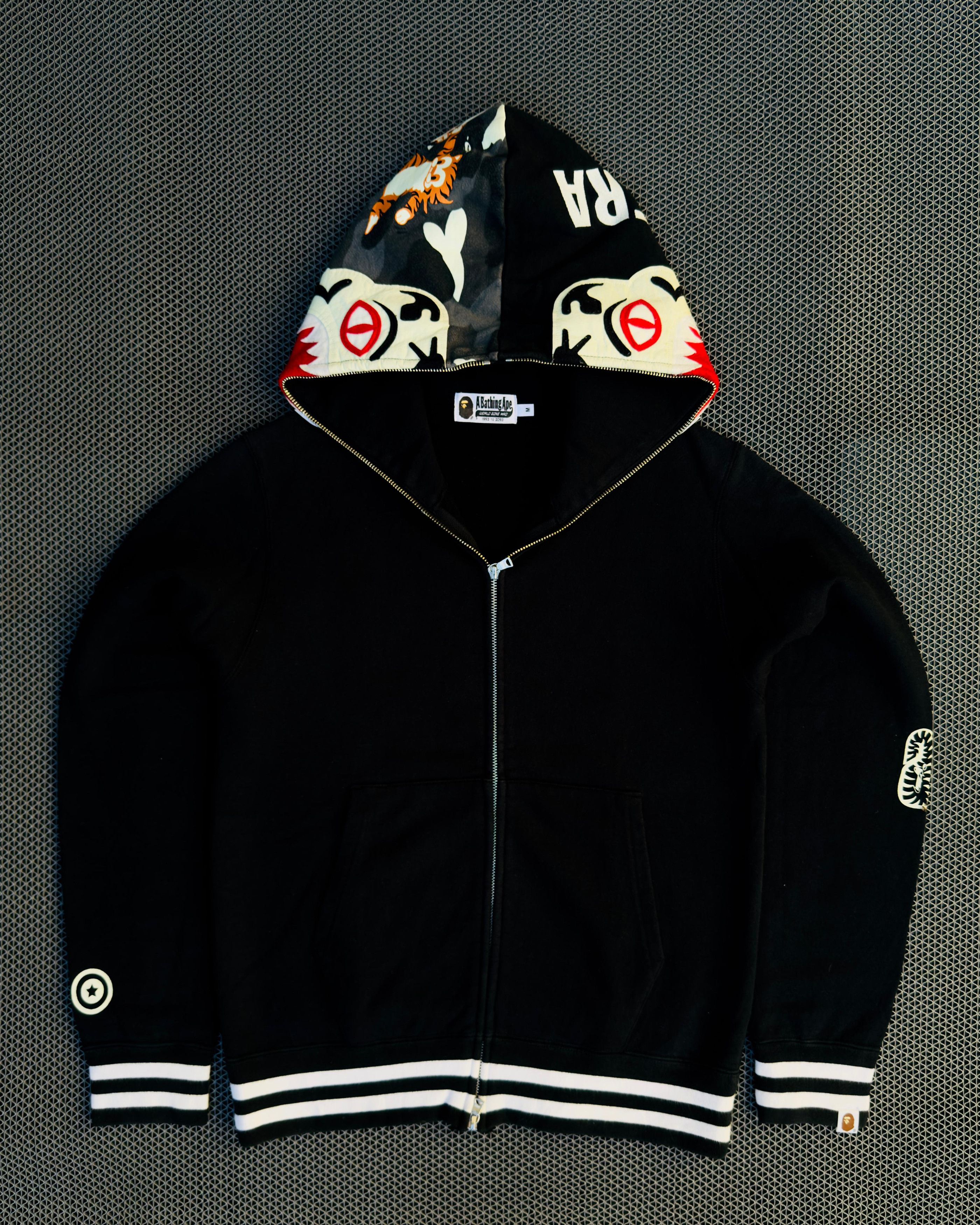 BAPE “Funthera Militia” Tiger Full-Zip Hoodie