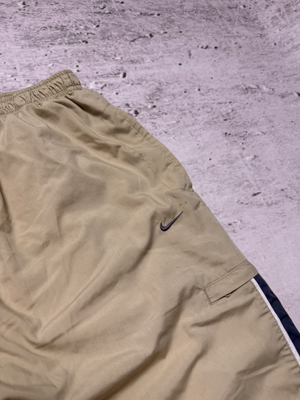Nike × Vintage NIKE VINTAGE BASIC LOGO OVERSIZE BAGGY PANTS Size US 34 / EU 50 - 3 Thumbnail