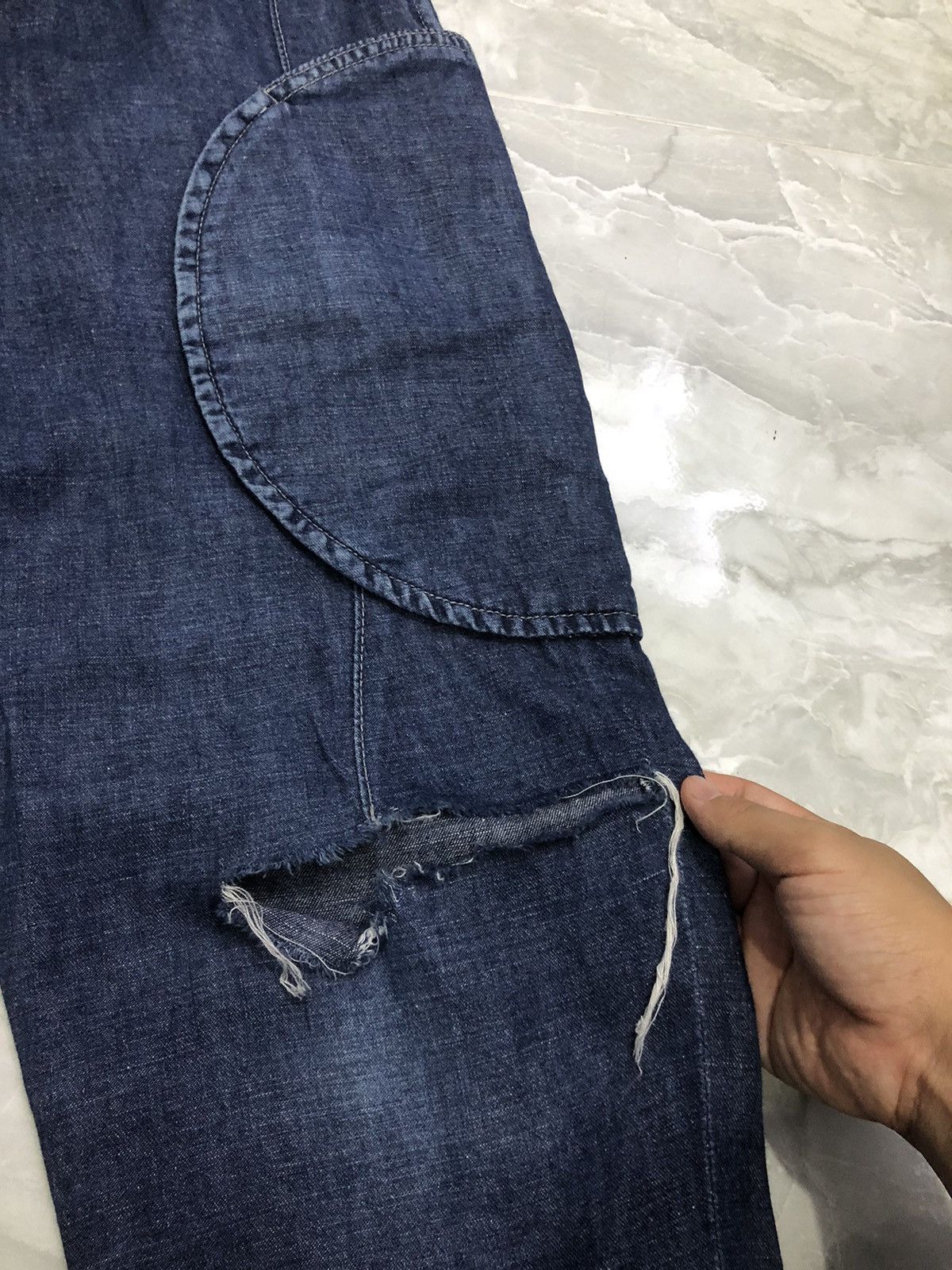 mercibeaucoup Mercibeaucoup Balloon Denim Pants + Free Tote Bag Size US 28 / EU 44 - 19 Thumbnail