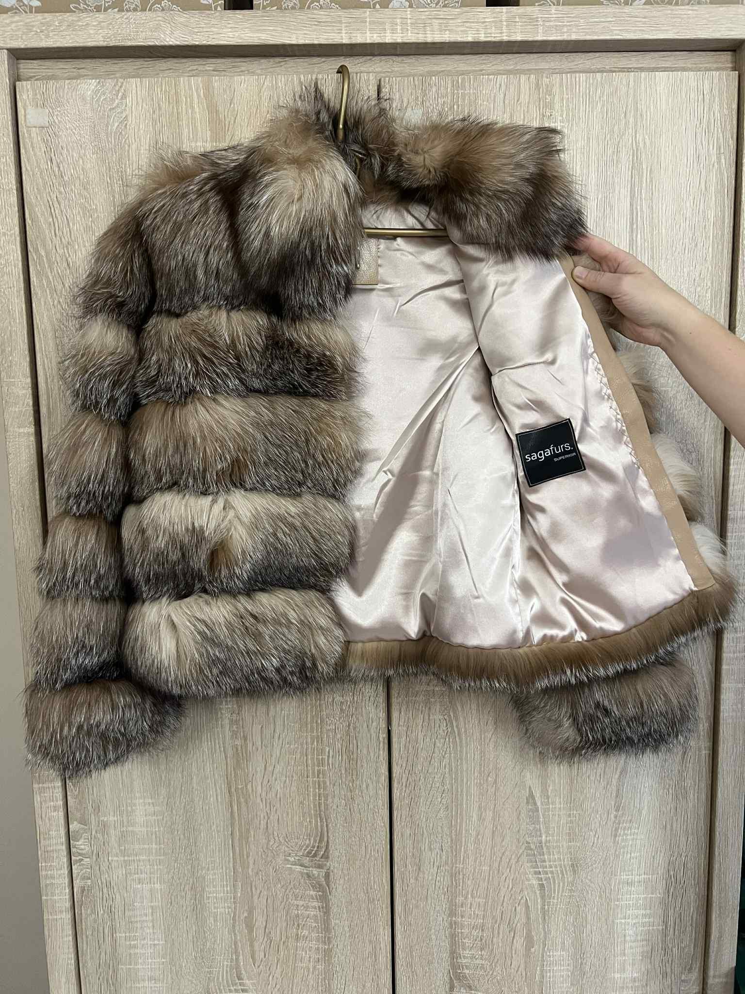 Other Sagafurs Superior Fox Fur Jacket 🔥💥 Size S / US 4 / IT 40 - 7 Thumbnail