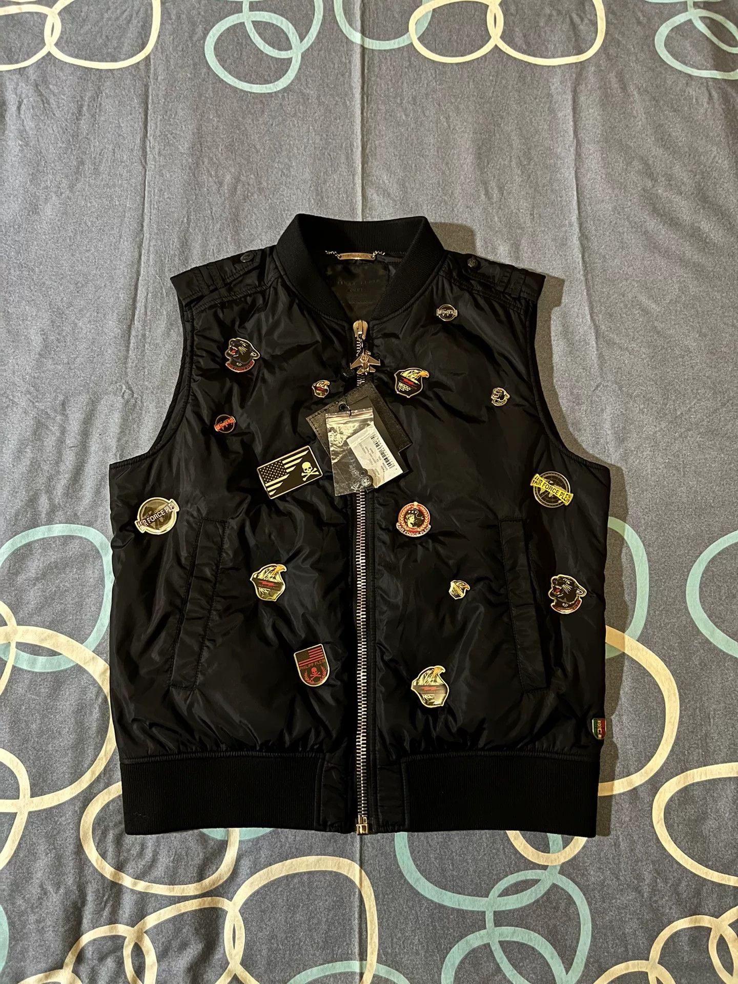 Philipp Plein Philipp Plein Limited Metal Pin Vest Size US XXL / EU 58 / 5 - 1 Thumbnail