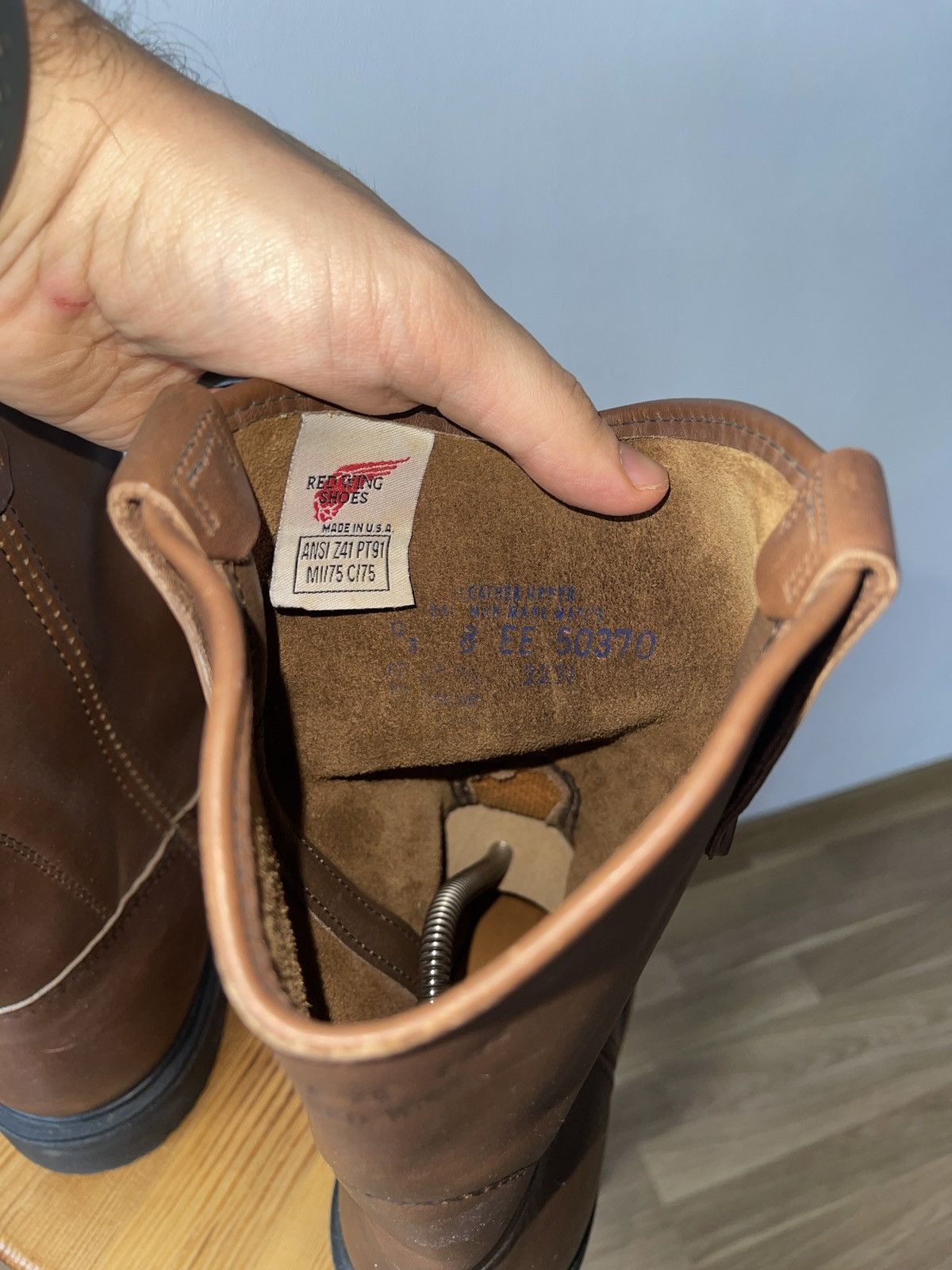 Red Wing Red Wing PECOS Cowboy Engineering Boots 1155 Size 8 2E Size US 8 / EU 41 - 7 Thumbnail