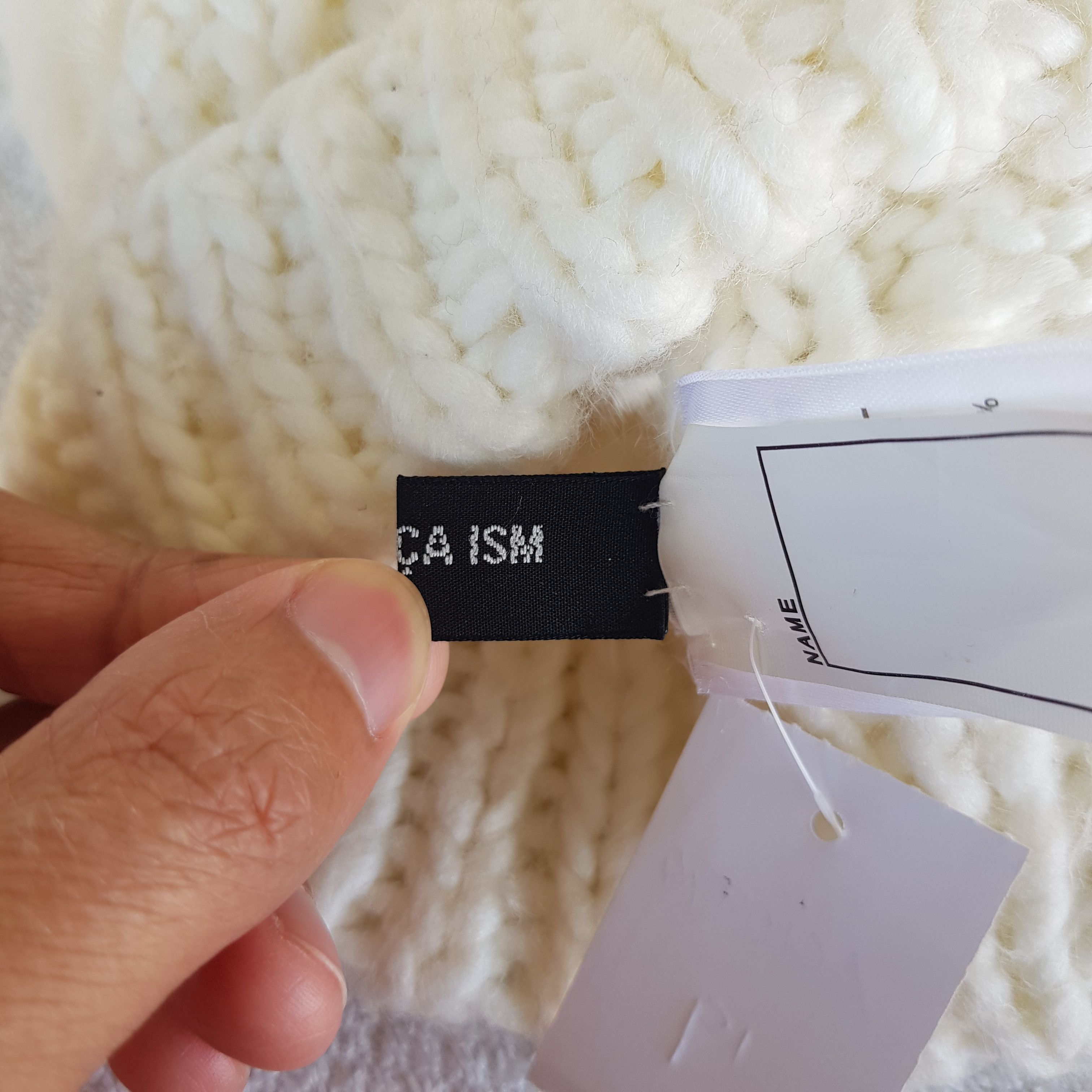 Japanese Brand Vintage Japanese Crochet Beanie Ribbed Isle Knit Snow Caps. Size ONE SIZE - 9 Thumbnail