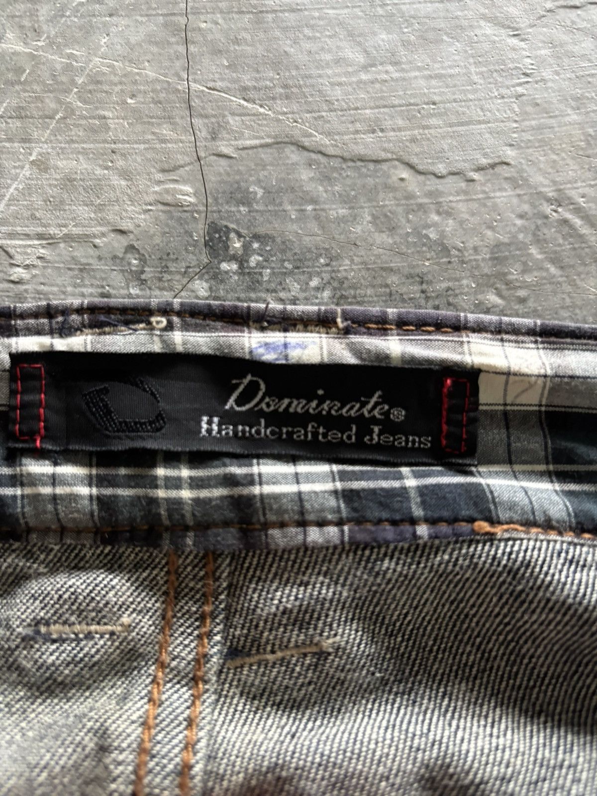 Hysteric Glamour Double waist dominated handcrafted jeans punk japanese jeans Size US 33 - 5 Thumbnail
