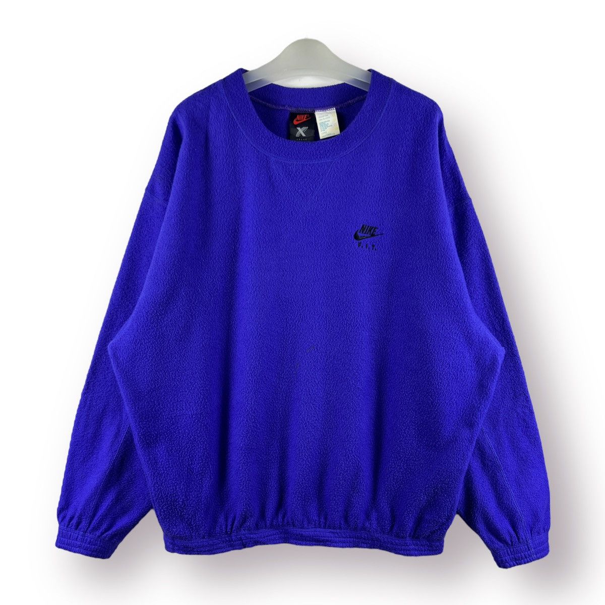 Nike 🔥 Vintage 90's Nike X Cross Training fleece Sweatshirt - L Size US L / EU 52-54 / 3 - 1 Thumbnail