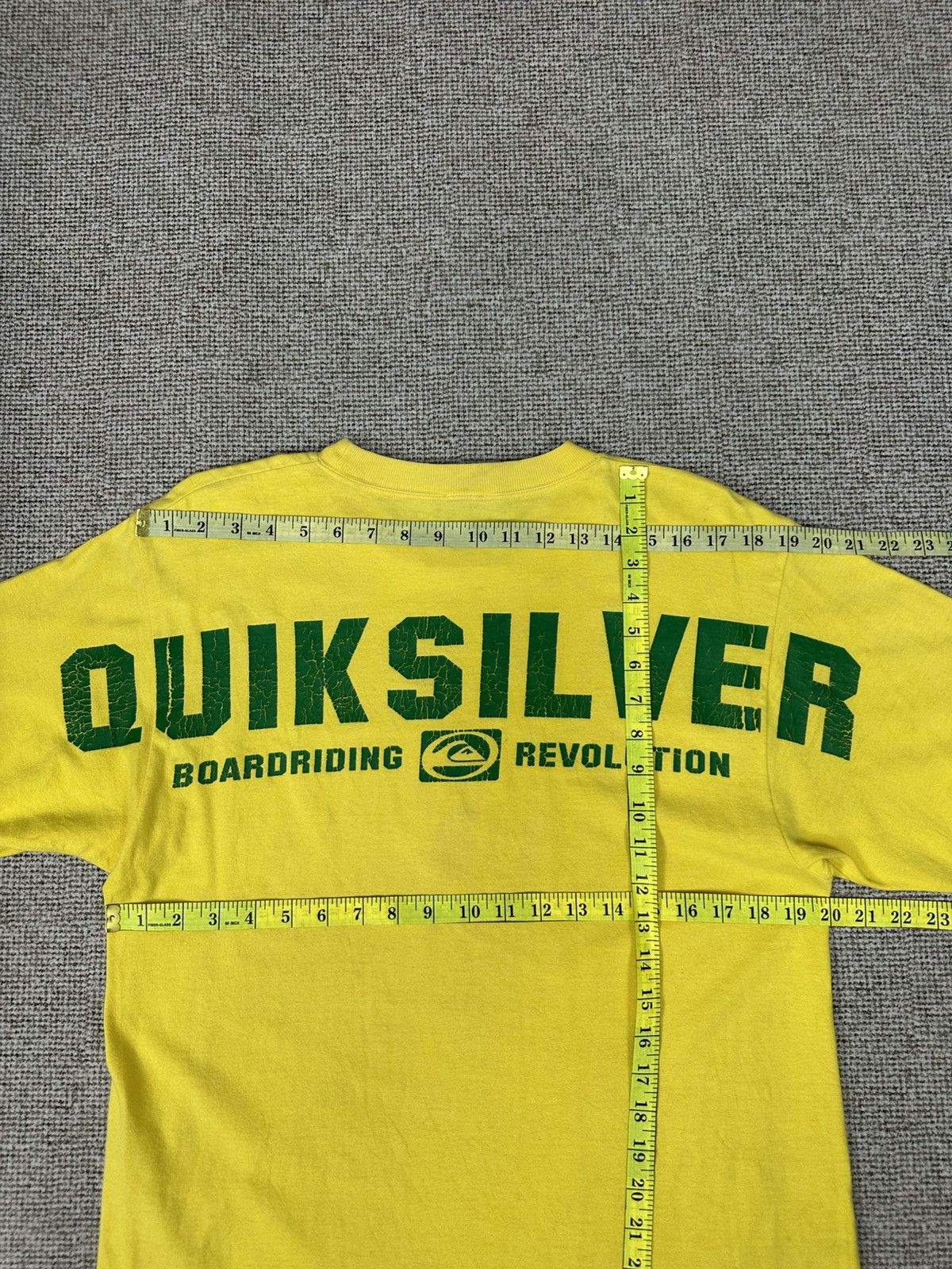 Quiksilver Crazy 80s Quiksilver Single Stitch Board Riding Tshirt A1016 Size US M / EU 48-50 / 2 - 9 Thumbnail