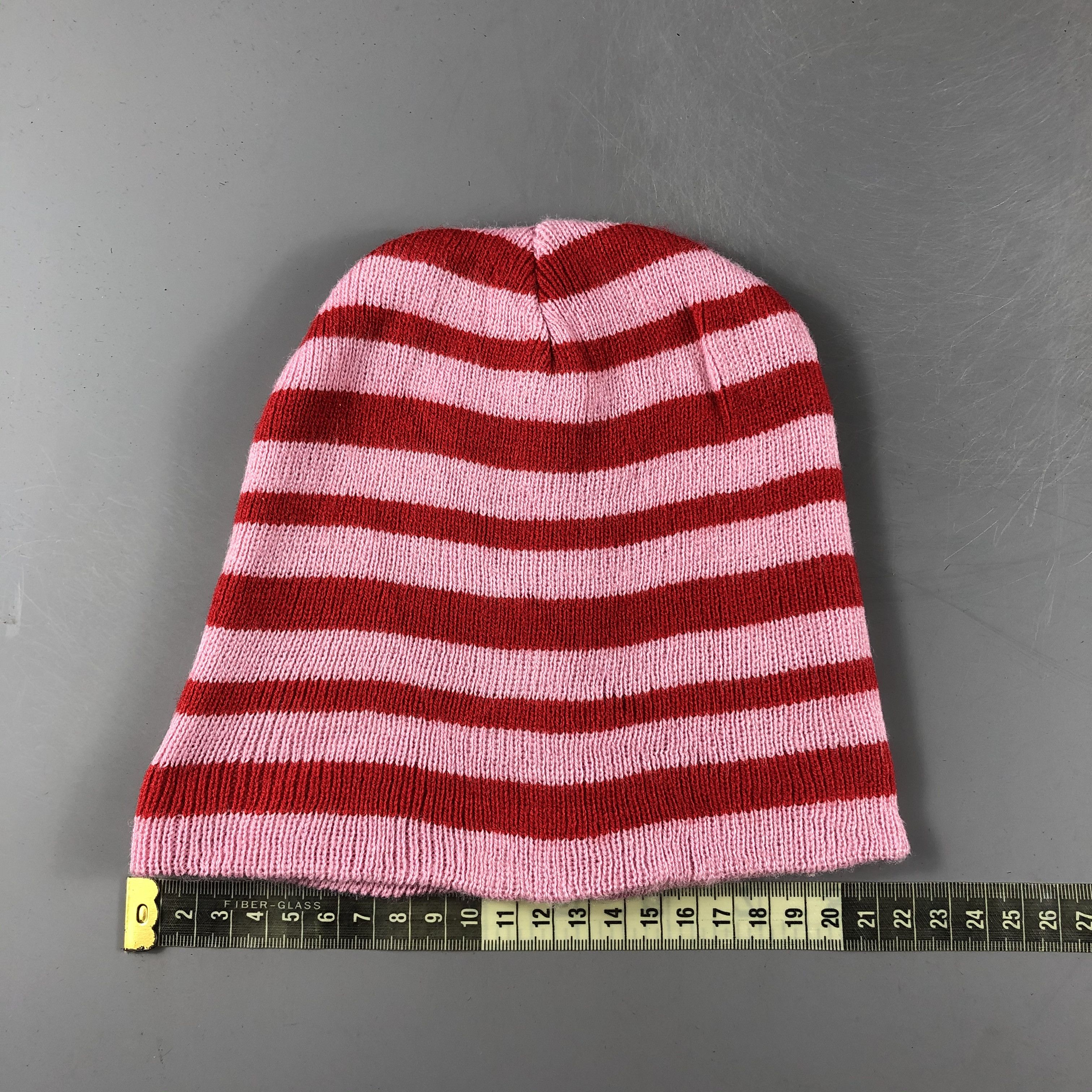 Other × Vintage Womens Unknown Stripe Beanie Snow Hat Snow Cap -D360 Size ONE SIZE - 4 Thumbnail