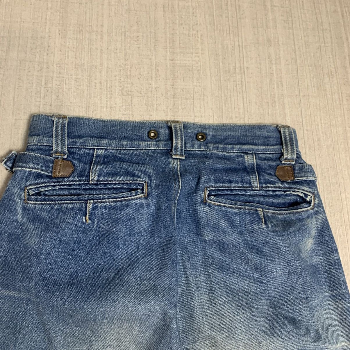Boneville vintage massimo osti cp company boneville denim leather jean Size US 28 / EU 44 - 9 Thumbnail