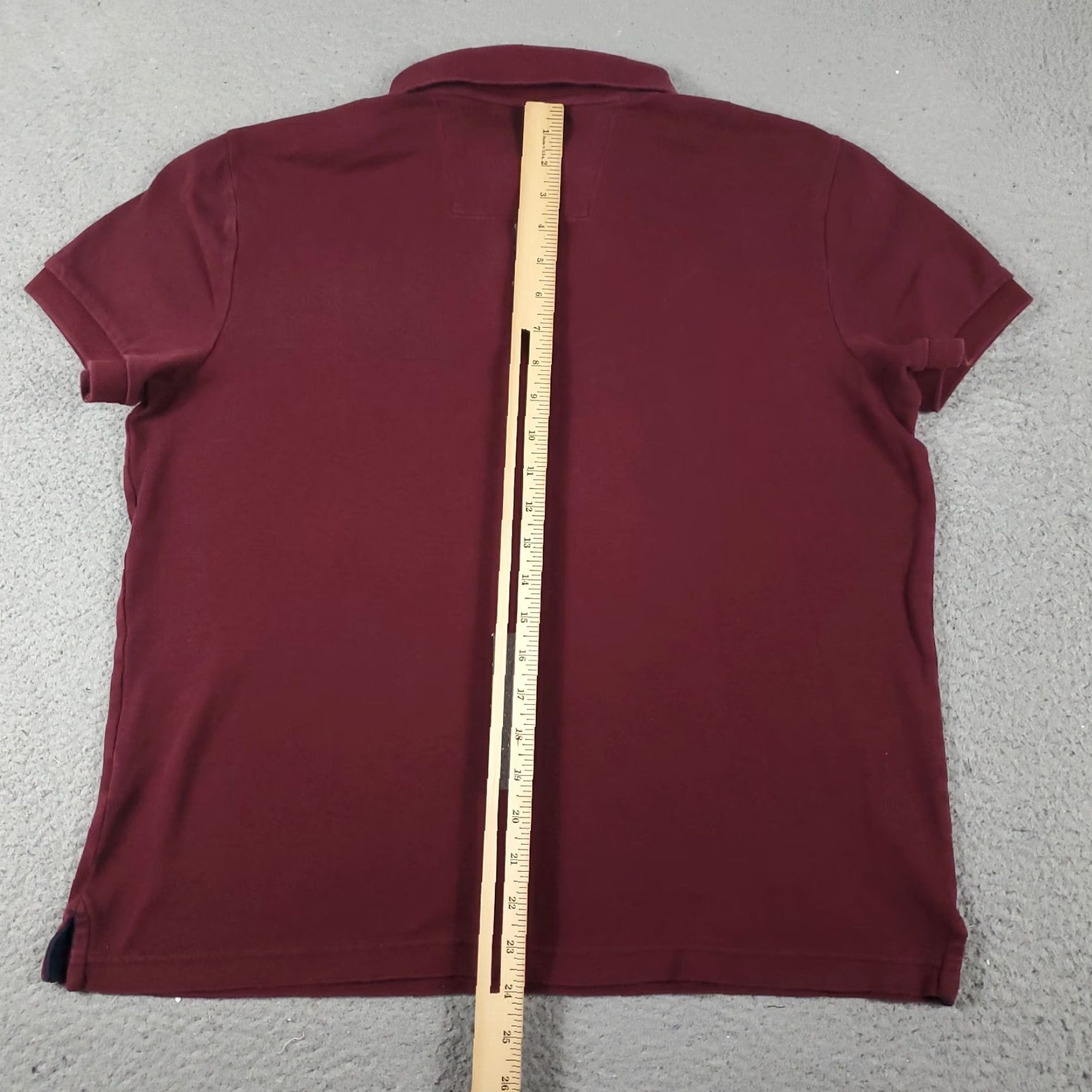 Nautica Nautica Polo Shirt Large Red Solid Short Sleeve Activewear Mens Size US L / EU 52-54 / 3 - 4 Thumbnail