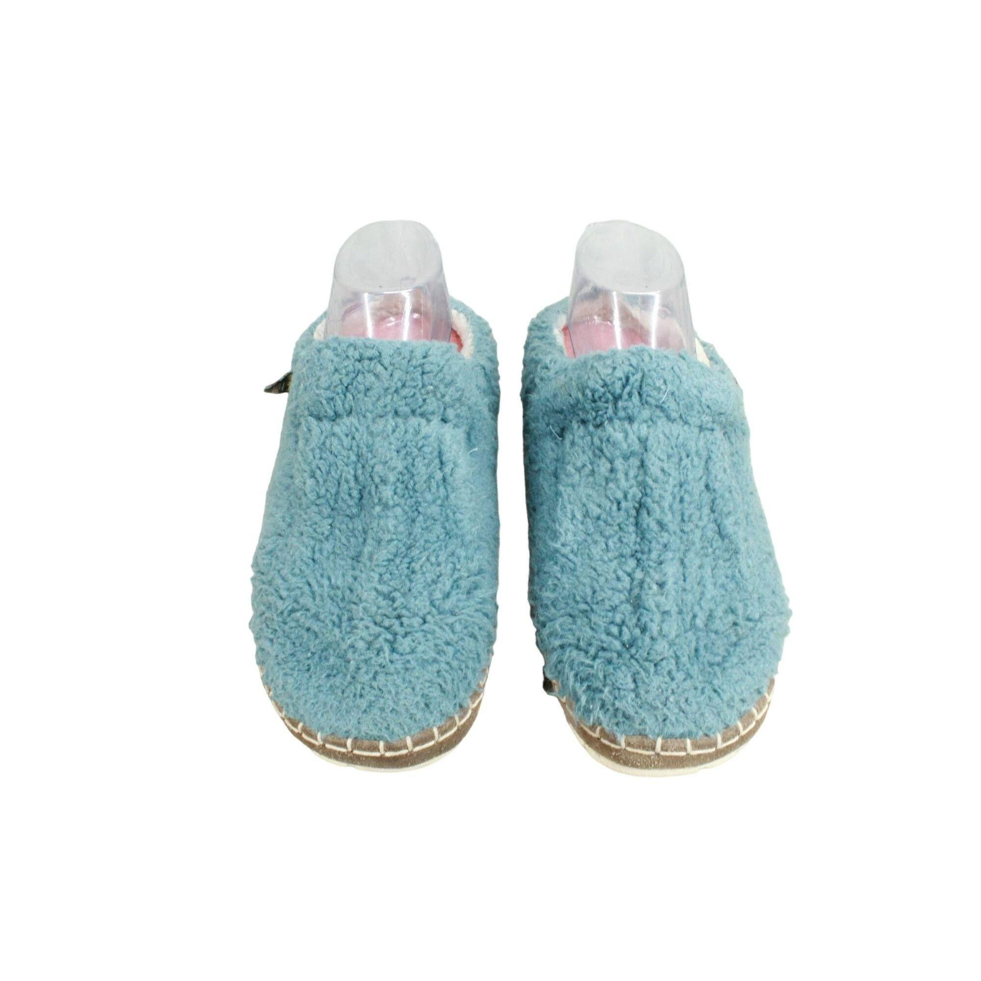 L.L. Bean LL Bean Women's Aqua Knit Wicked Good Fleece Slippers Size US 8 / IT 38 - 1 Thumbnail