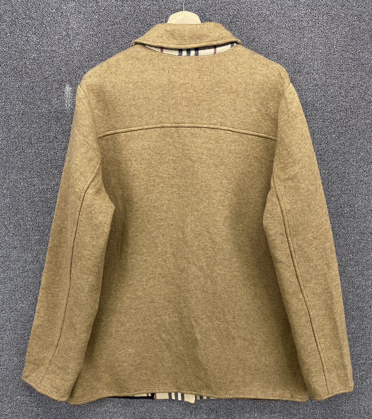 Burberry × Vintage Vintage Burberry London Button Up Wool Jacket Size US M / EU 48-50 / 2 - 12 Thumbnail