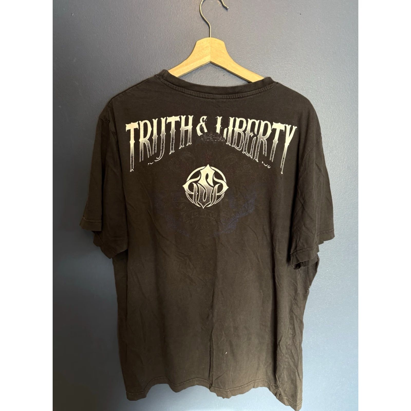 Southpole South Pole T-Shirt Grunge Graphic Tee Shirt Black 2XL Mens Pub Y2K Size US XXL / EU 58 / 5 - 6 Thumbnail