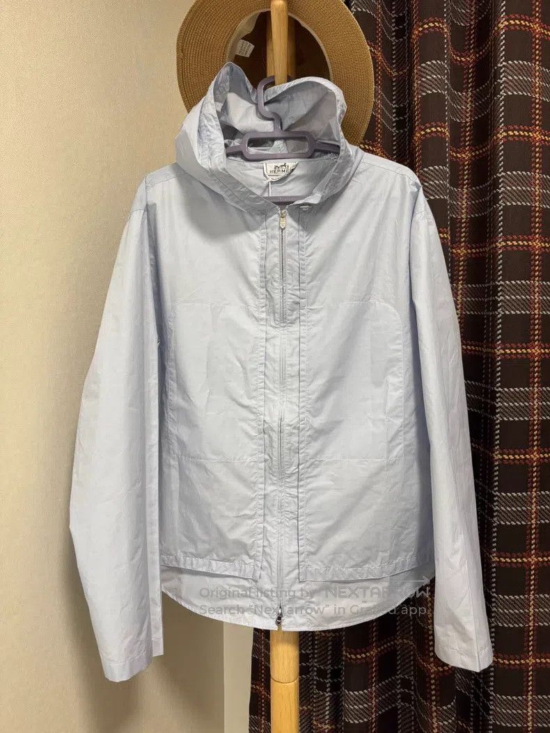 Hermes size 39 Windbreaker sun protection jacket multi-po