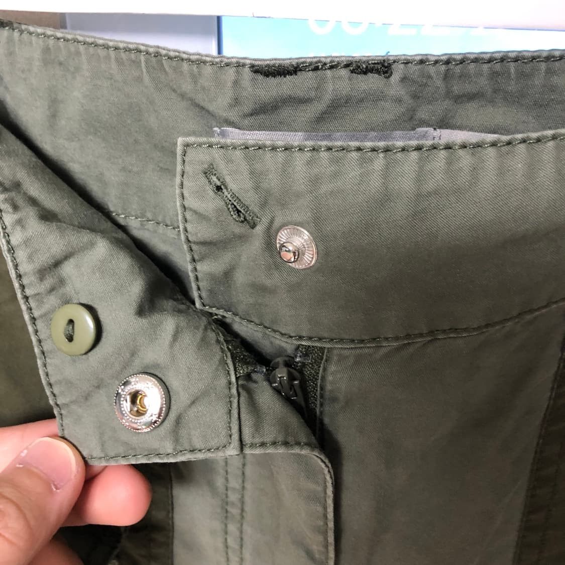 Asos asos cargo bondage pants khaki Size US 33 - 8 Thumbnail