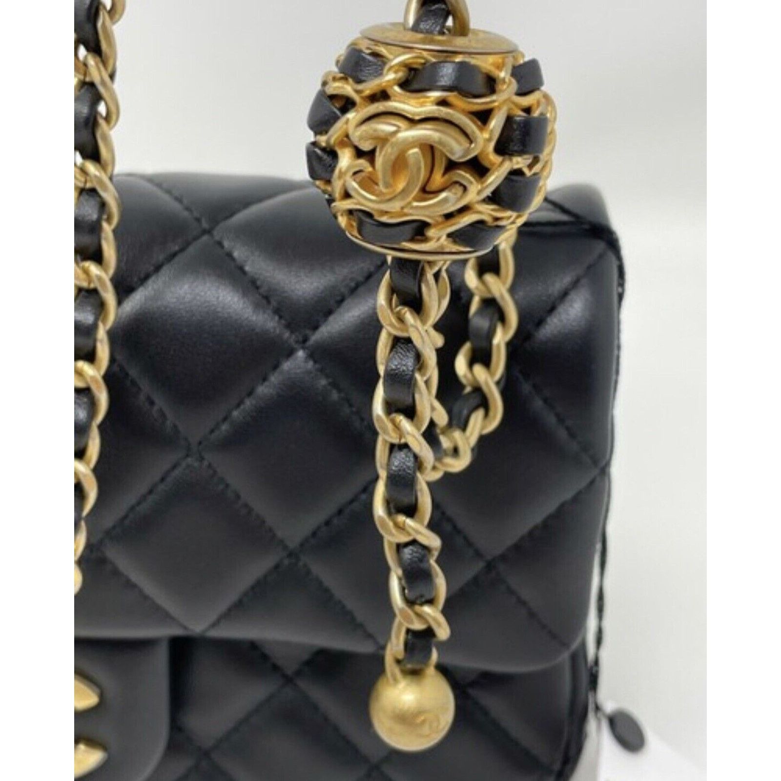 Chanel Chanel Mini Rectangle Rectangular Pearl Crush Unused Size ONE SIZE - 8 Thumbnail