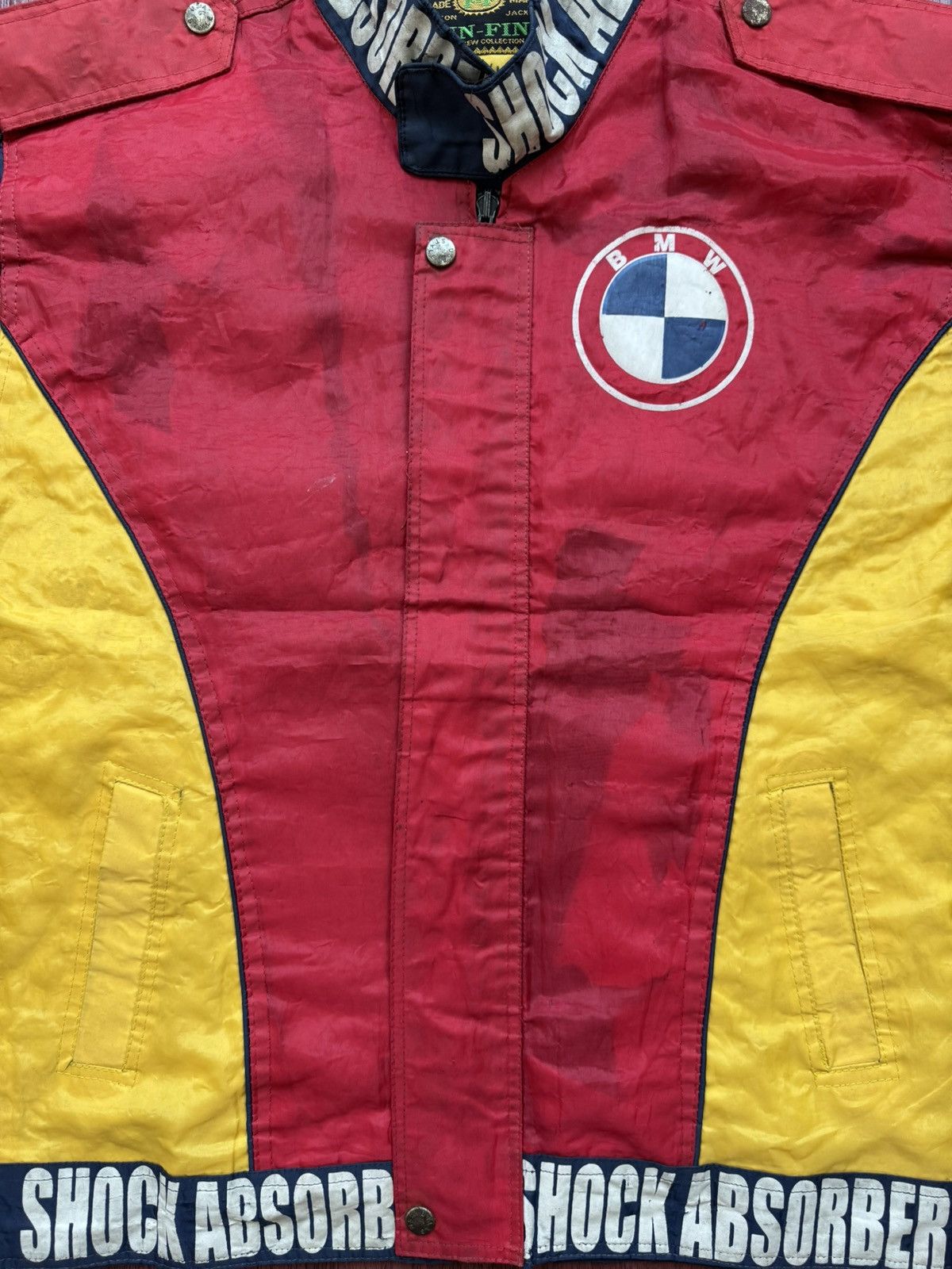 BMW VERY RARE VINTAGE JACKET BMW RACING TEAM FORMULA 1 SHOCK Size US M / EU 48-50 / 2 - 5 Thumbnail