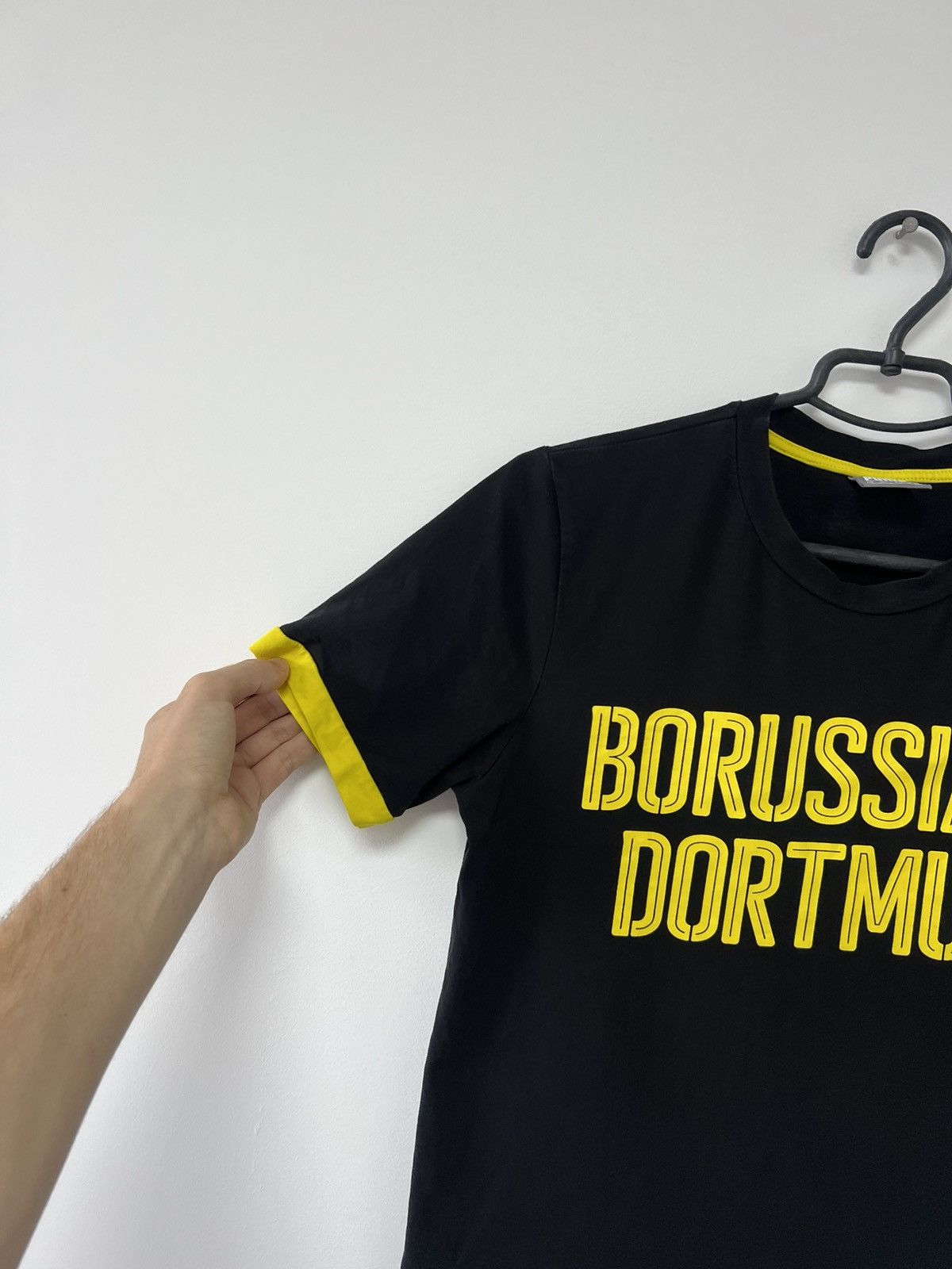 Puma Borussia Dortmund Training T shirt Cotton BVB Puma Black S Size US S / EU 44-46 / 1 - 10 Thumbnail