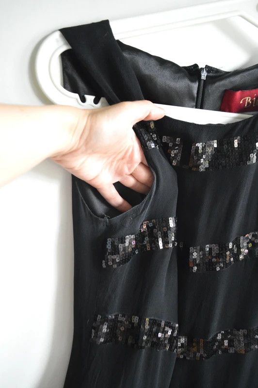 Other Bicici 100% silk dress black Size S / US 4 / IT 40 - 4 Thumbnail