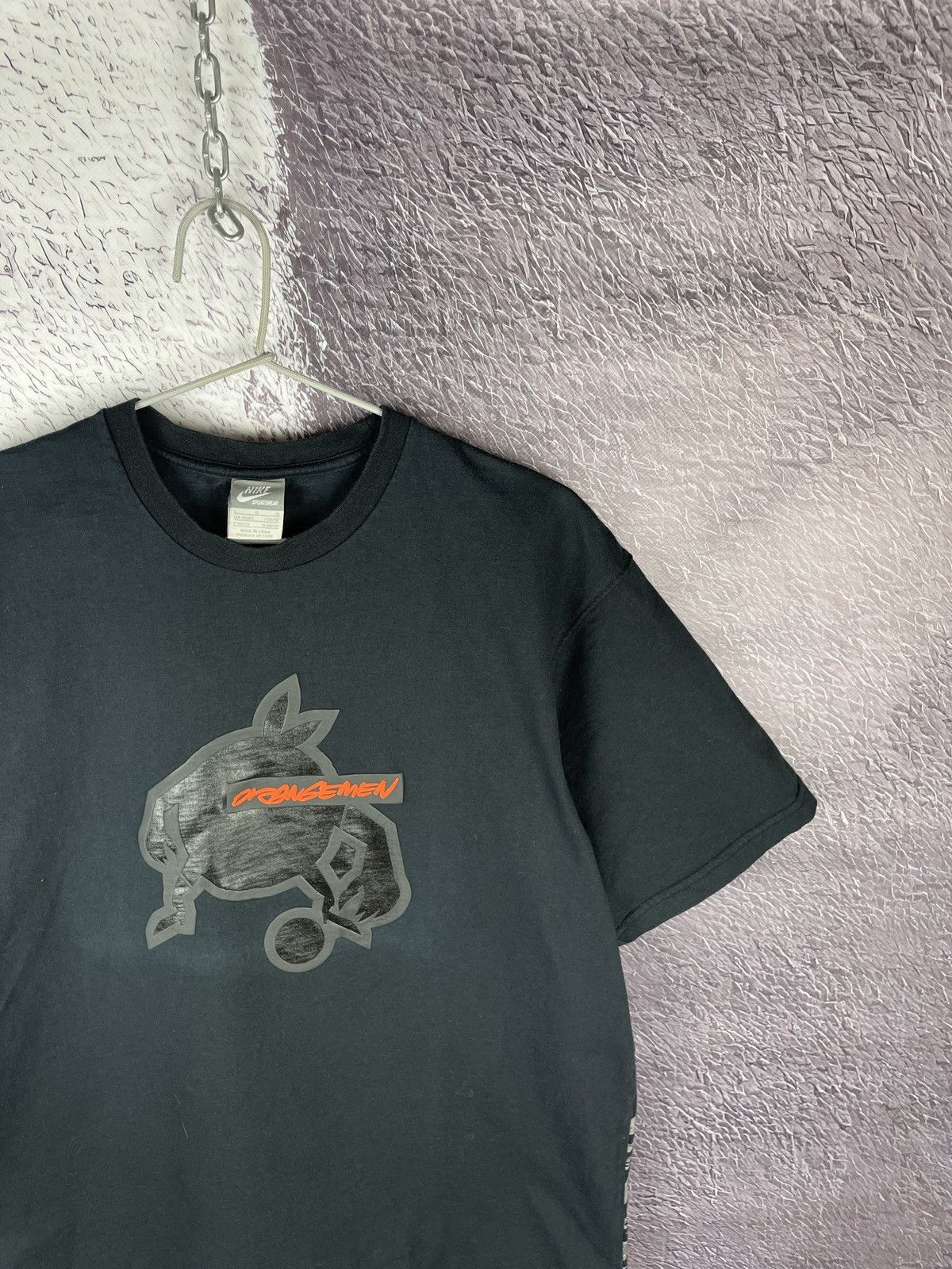 Nike × Vintage Nike x Orangemen x Be True vintage y2k reflective logo tee Size US L / EU 52-54 / 3 - 7 Thumbnail