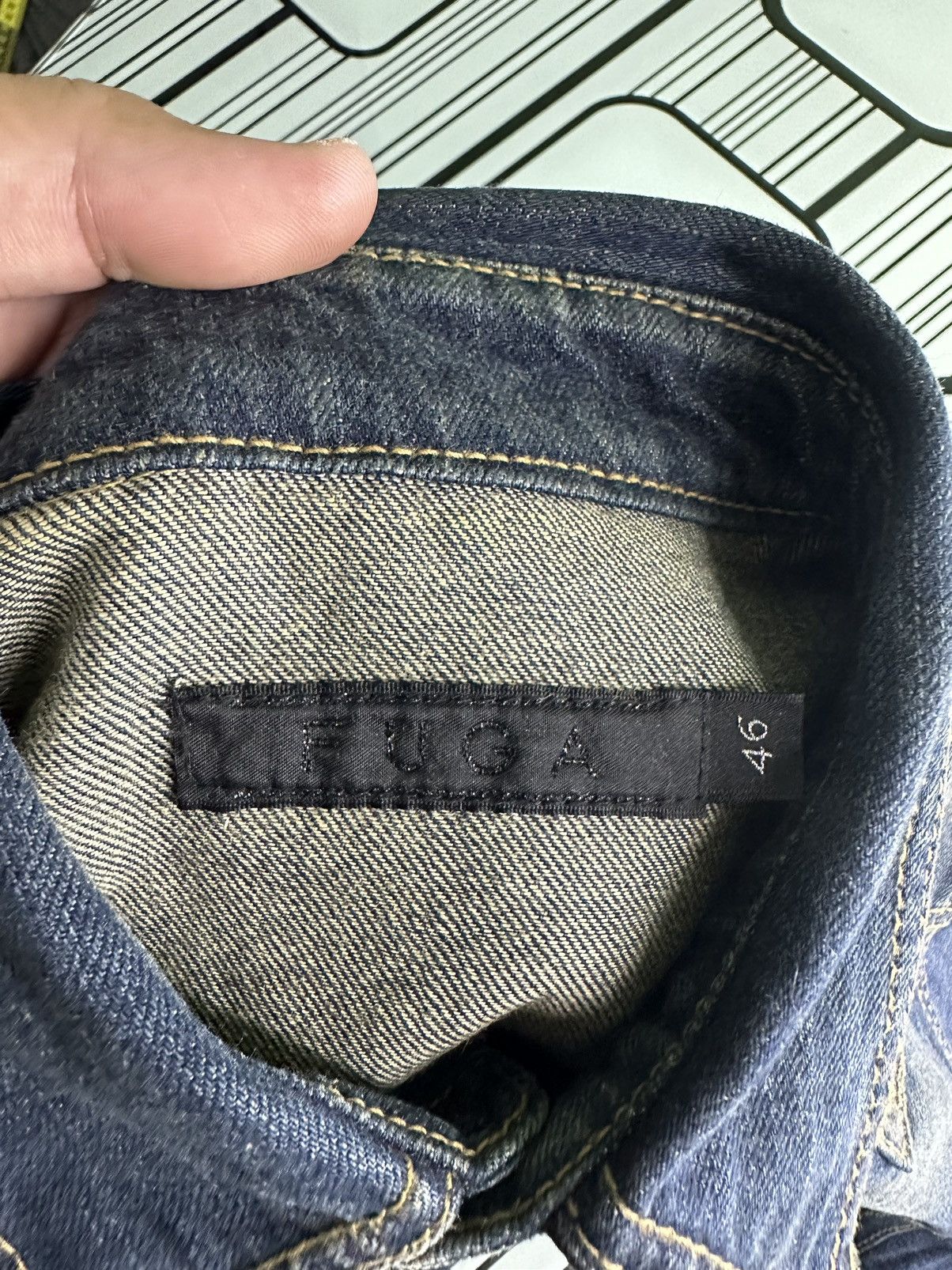 Japanese Brand Fuga Denim Jacket Size US S / EU 44-46 / 1 - 8 Thumbnail