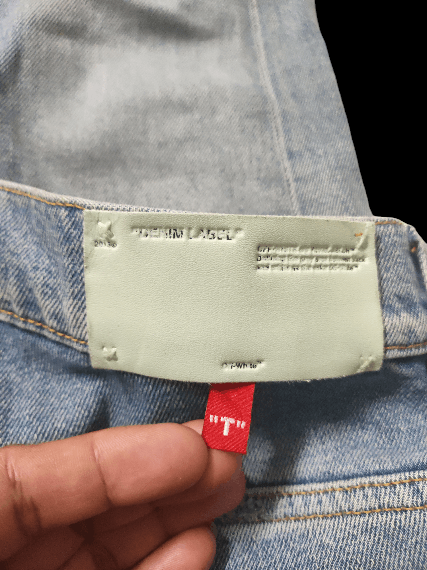 Off-White #Authentic# Off-White /Off-White “SKINNY FIT” Jeans Size US 28 / EU 44 - 9 Thumbnail