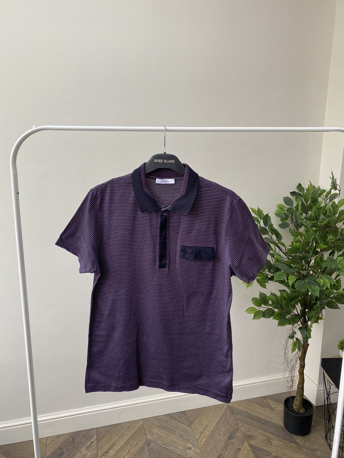 Designer × Versace × Vintage Vintage Versace Collection Polo tee Size US M / EU 48-50 / 2 - 1 Thumbnail