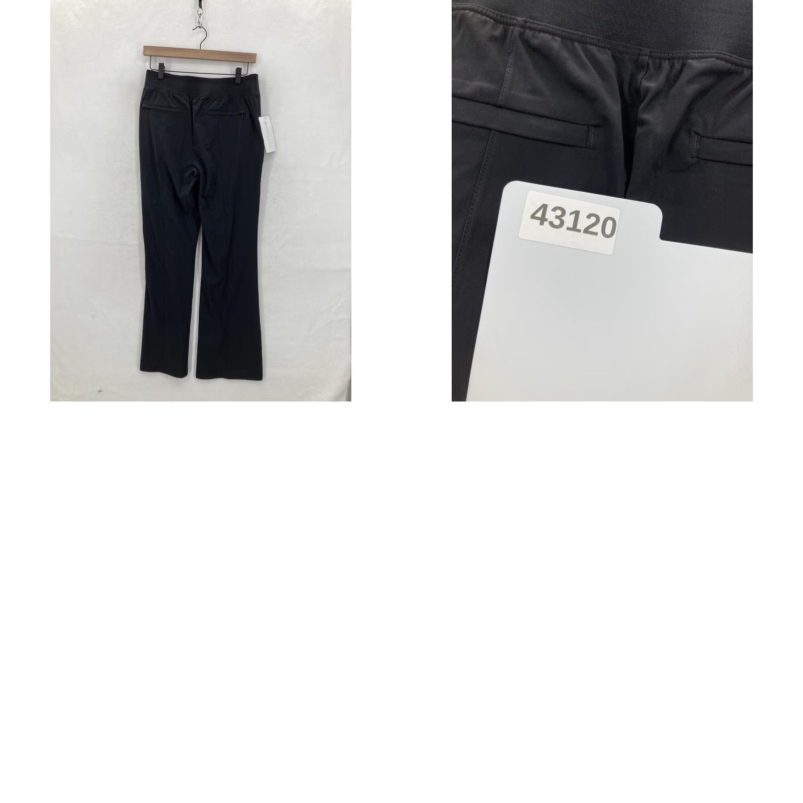 Athleta Athleta Pants Womens 10 Tall Cosmic Kick Flare High Rise Euroluxe Pintuck NWT Size 32" / US 10 / IT 46 - 9 Thumbnail