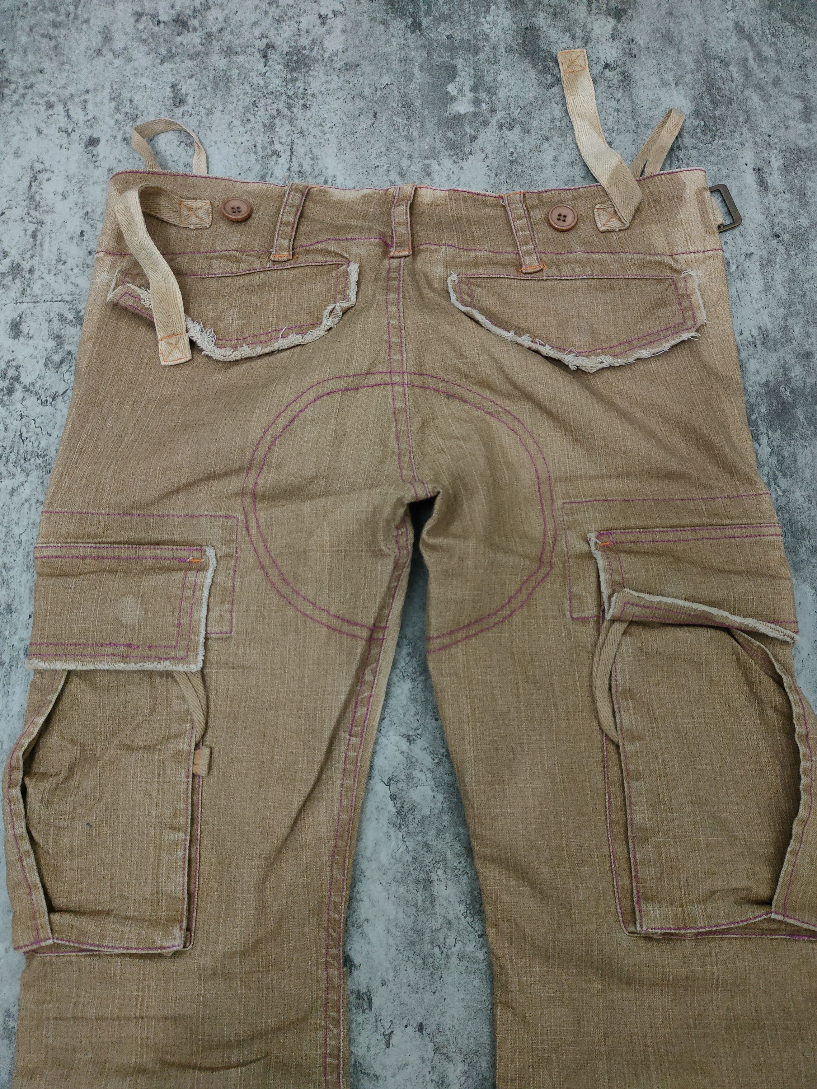 If Six Was Nine × Japanese Brand × Le Grande Bleu (L.G.B.) Delyle Cargo flare pans Size 29" - 6 Thumbnail