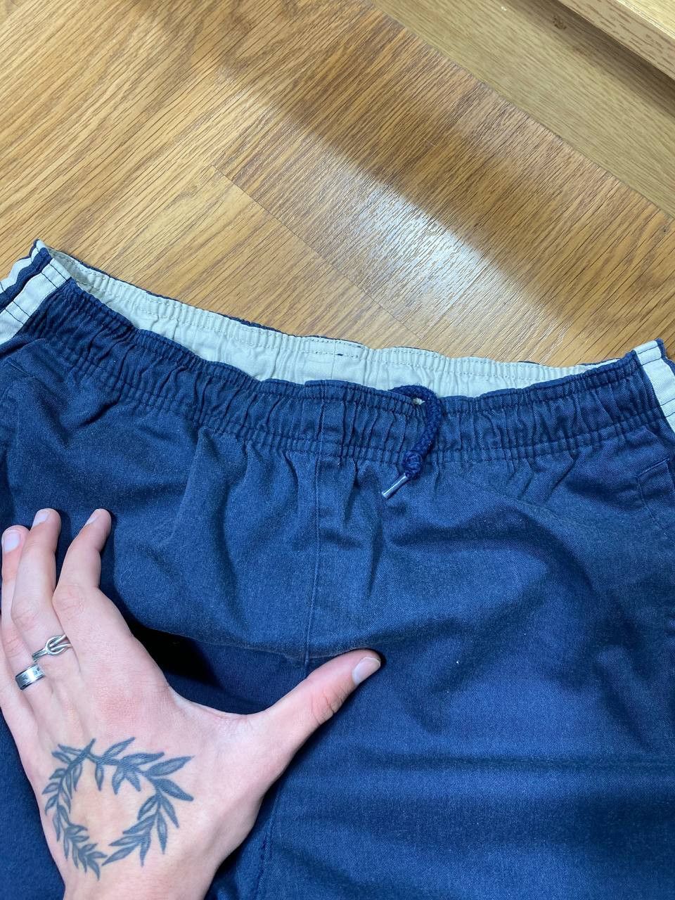 Fred Perry × Japanese Brand Gothicana Y2K Bondage Gothic Multipocket Cargo Shorts Size US 32 / EU 48 - 3 Thumbnail
