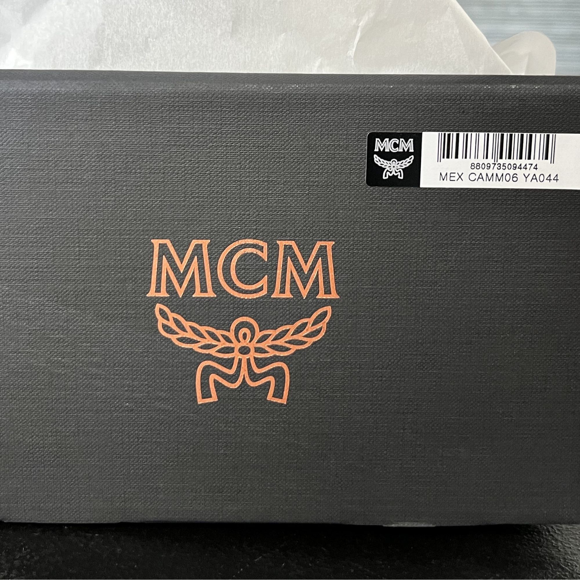 MCM MCM Yellow Big Logo Rubber Slides US 11 EU 44 Size US 11 / EU 44 - 8 Thumbnail