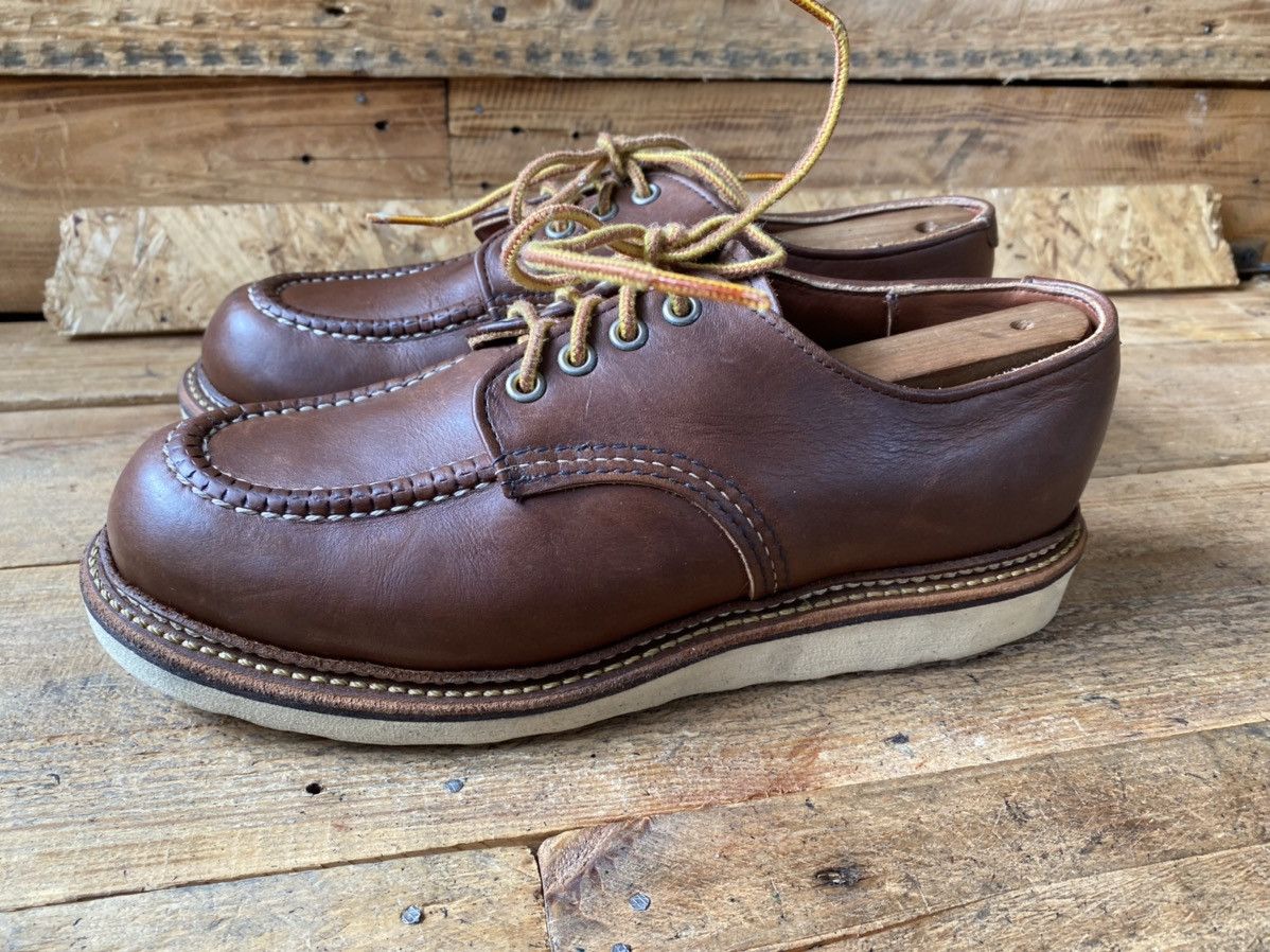 Red Wing Redwing oxford mahogany brown leather shoes style 8109 Size US 7.5 / EU 40-41 - 5 Thumbnail