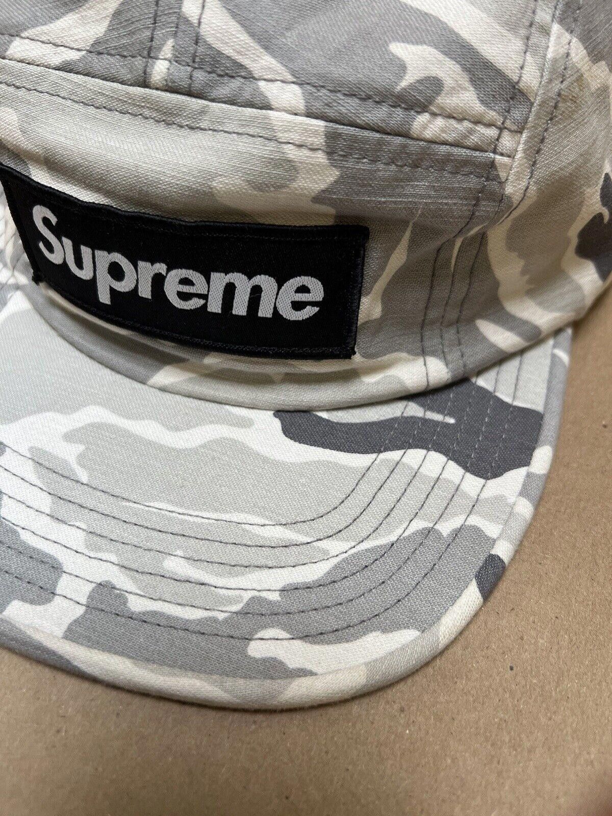 Supreme SS16 Supreme Tiger Camo 5 Panel Camp Cap Hat 2016 Size ONE SIZE - 4 Thumbnail