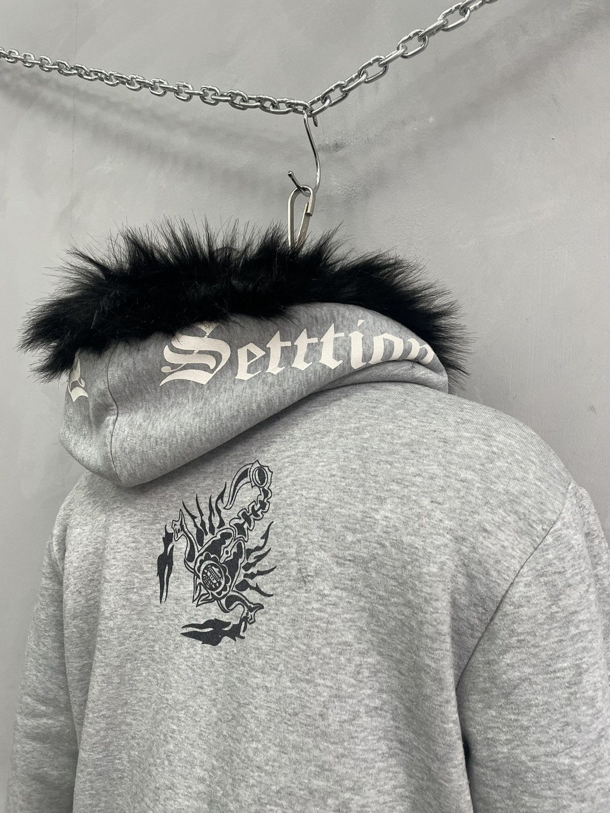 Seditionaries opium fur hood gothic If six was nine hoodie archive y2k Size US M / EU 48-50 / 2 - 10 Thumbnail
