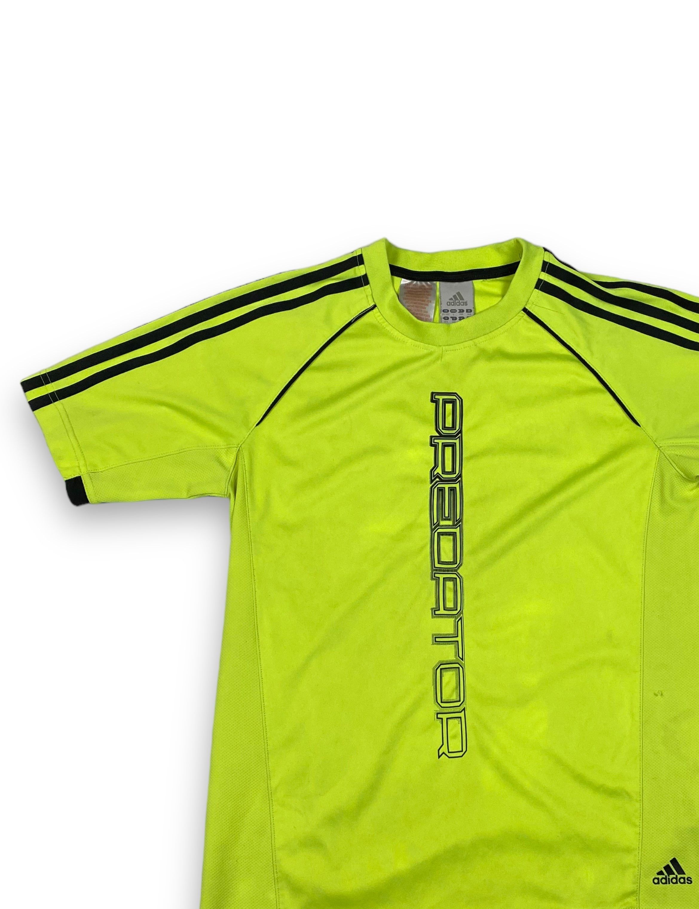 Adidas 2010 Vintage ADIDAS Predator Toxic Green Soccer T-Shirt M720 Size US S / EU 44-46 / 1 - 3 Thumbnail