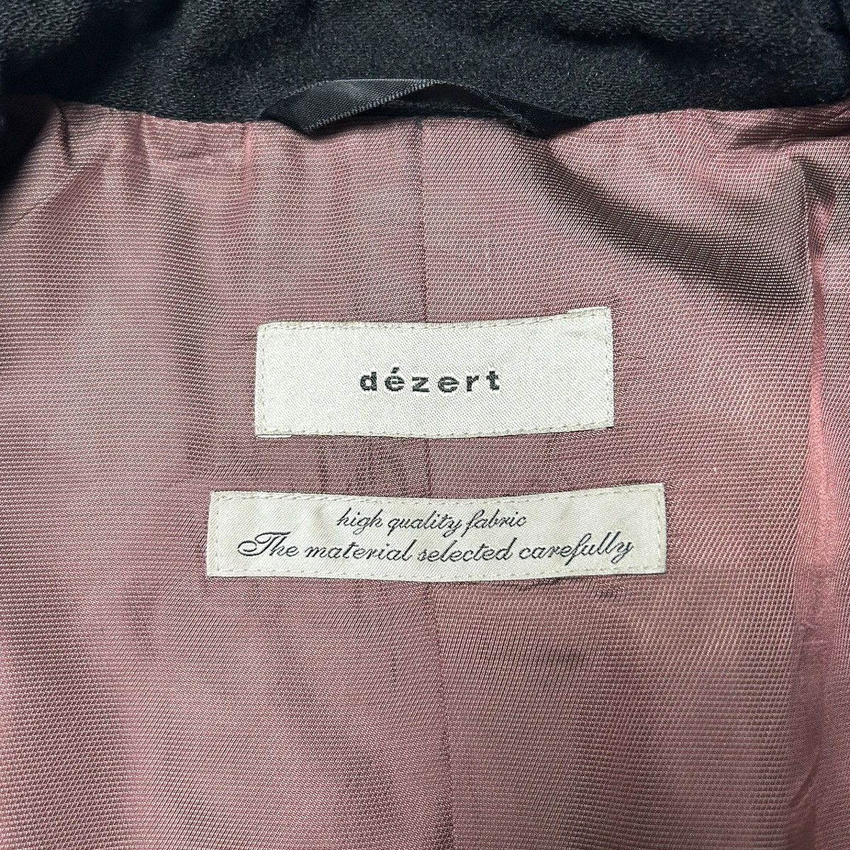 Dezert × If Six Was Nine × Japanese Brand Dézert Japan Wool Stand Collar Mandarina Collar Coat Size US M / EU 48-50 / 2 - 9 Thumbnail