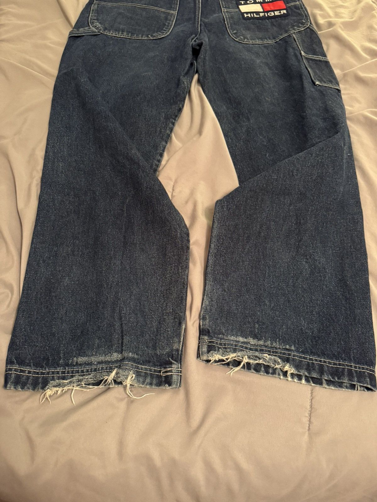 Tommy Hilfiger × Vintage Vintage Big Logo Tommy Hilfiger Jeans Size US 34 / EU 50 - 4 Thumbnail