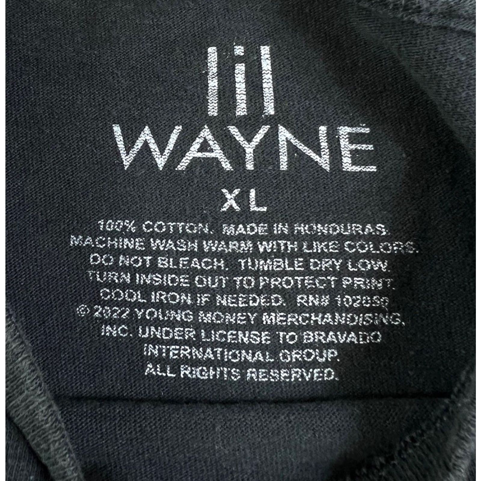 Vintage Lil Wayne T Shirt XL Black Hip Hop 2022 Mens Shirt WW Size US XL / EU 56 / 4 - 5 Thumbnail