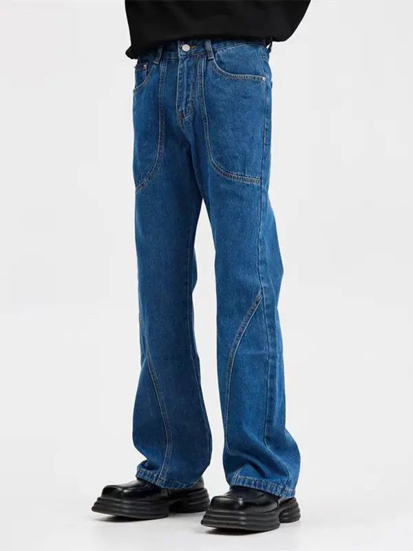 Japanese Brand VIBE Harajuku original micro-flare floor-length jeans Size US 31 - 3 Thumbnail