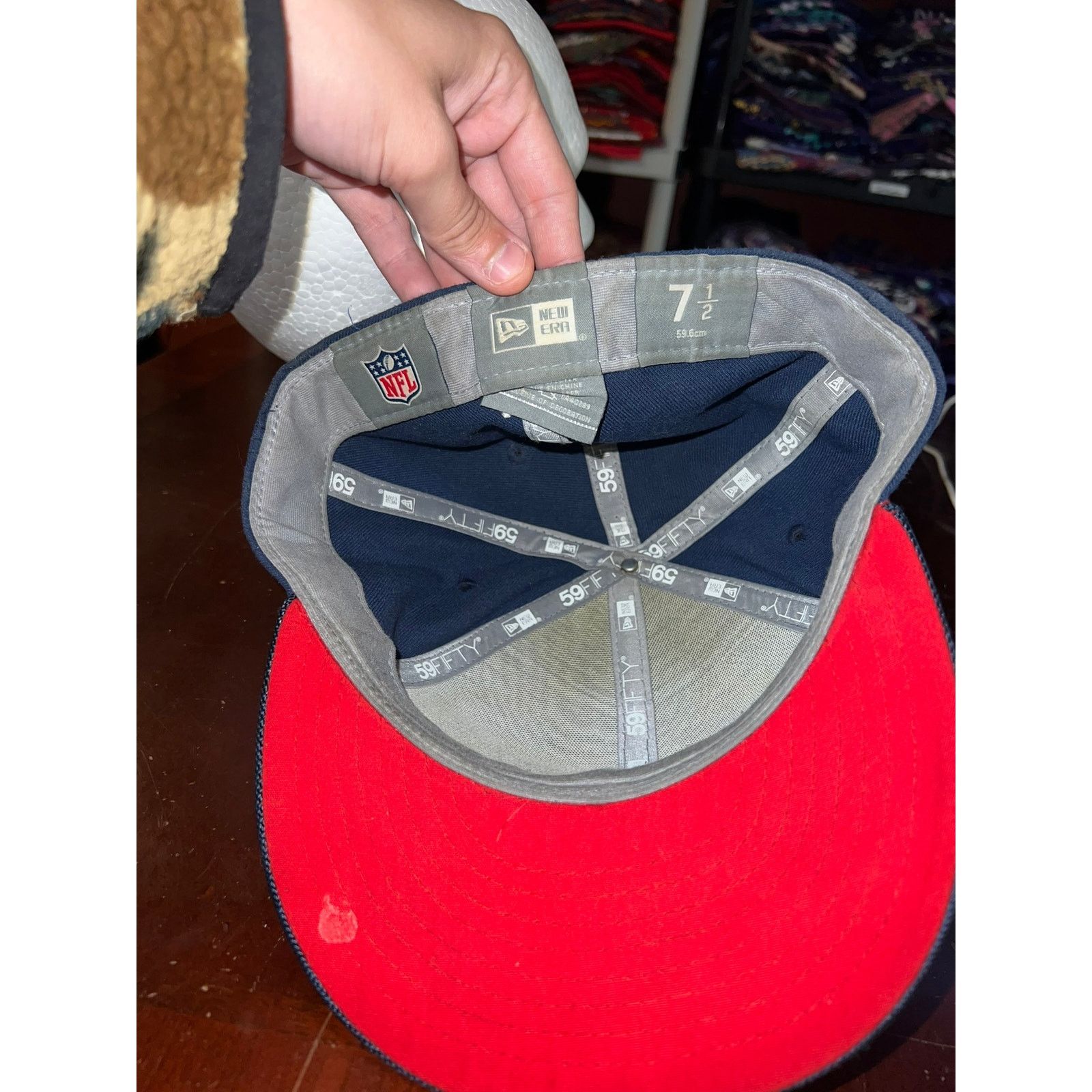 New Era New Era New England Patriots Hat 59 Fifty Super Bowl Rare Size ONE SIZE - 7 Thumbnail