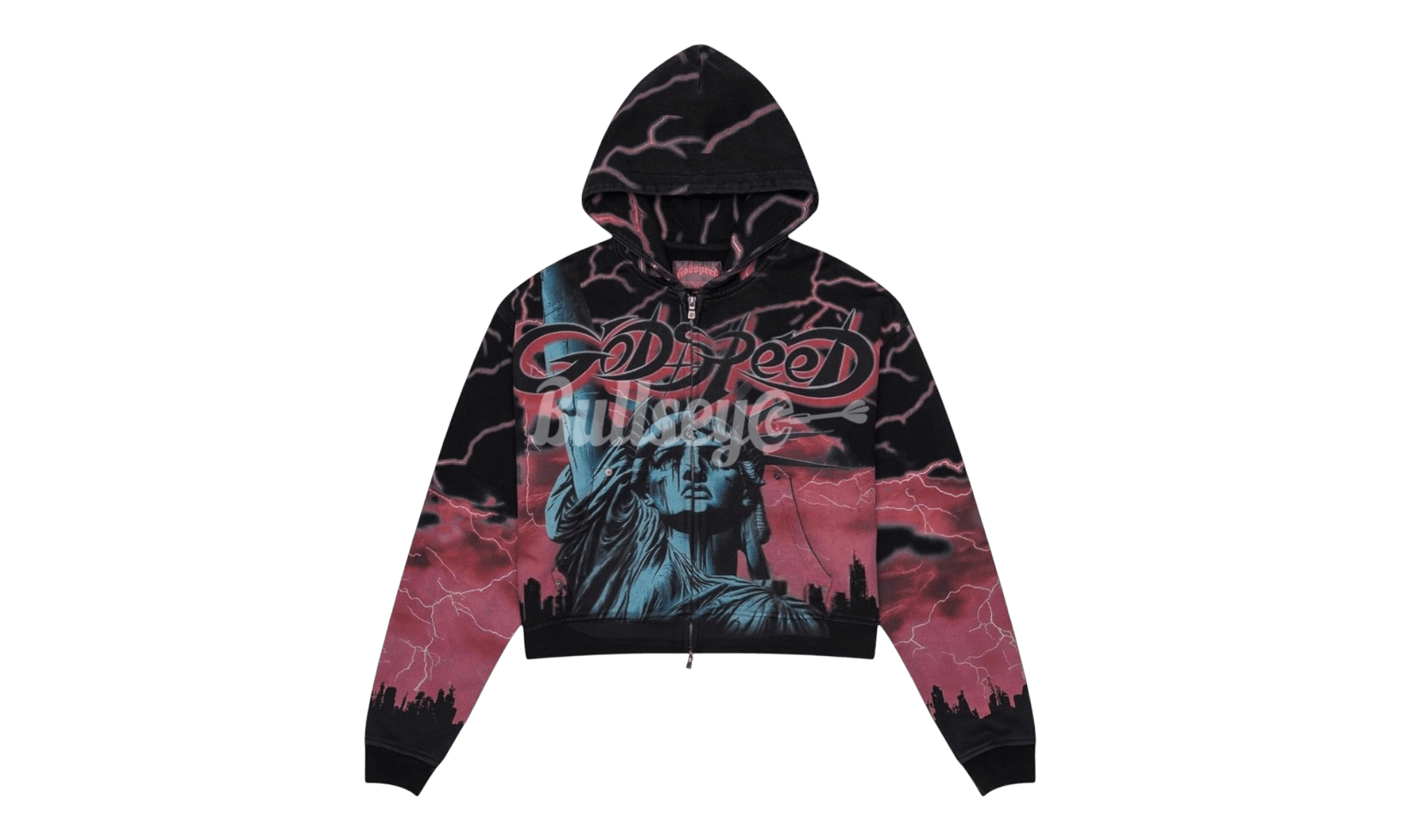 Godspeed Red Voltage Black Zip-Up Hoodie Size US S / EU 44-46 / 1 - 1 Thumbnail