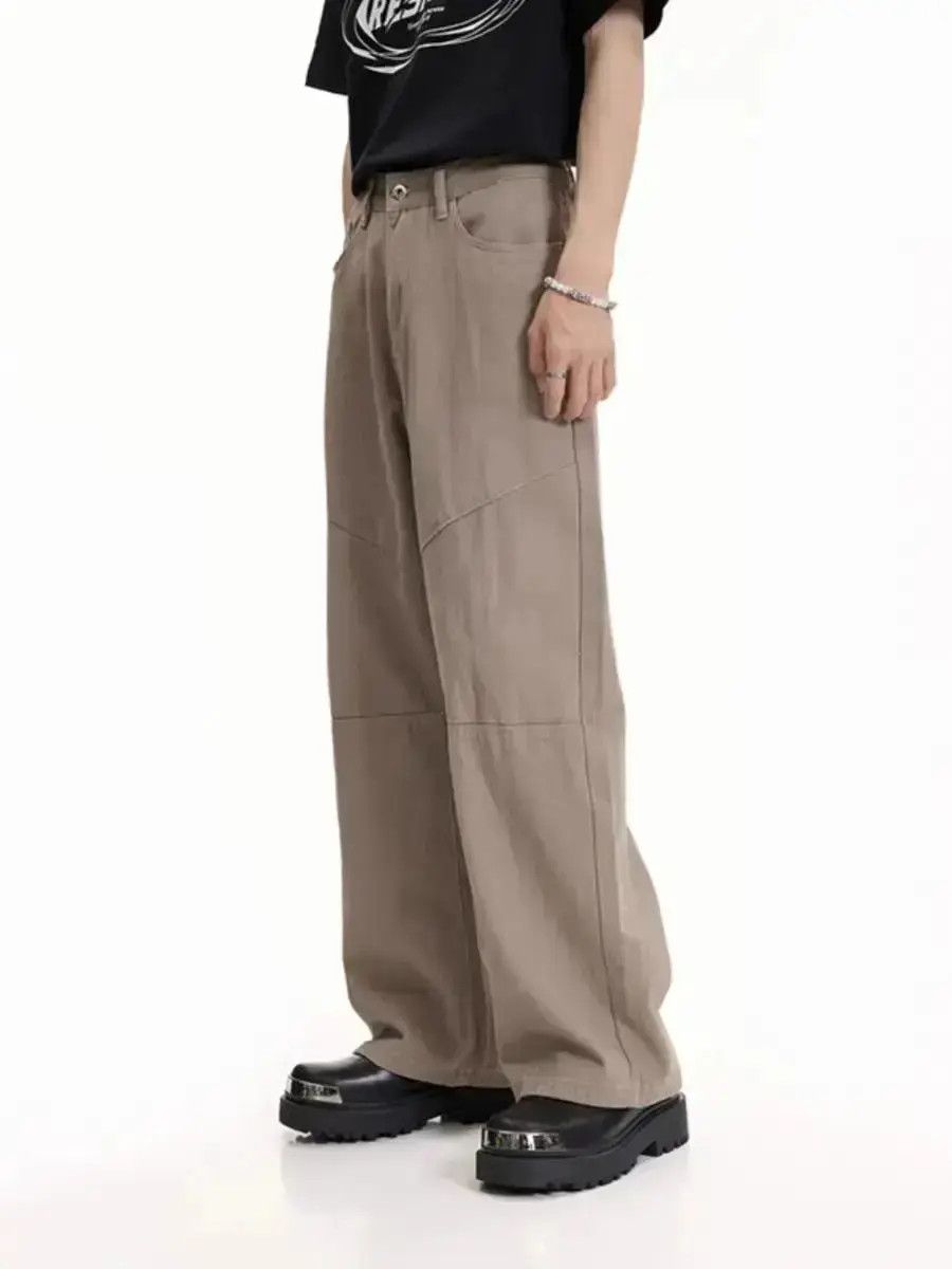 Japanese Brand Original Design Spliced Straight Jeans Versatile Size US 32 / EU 48 - 6 Thumbnail