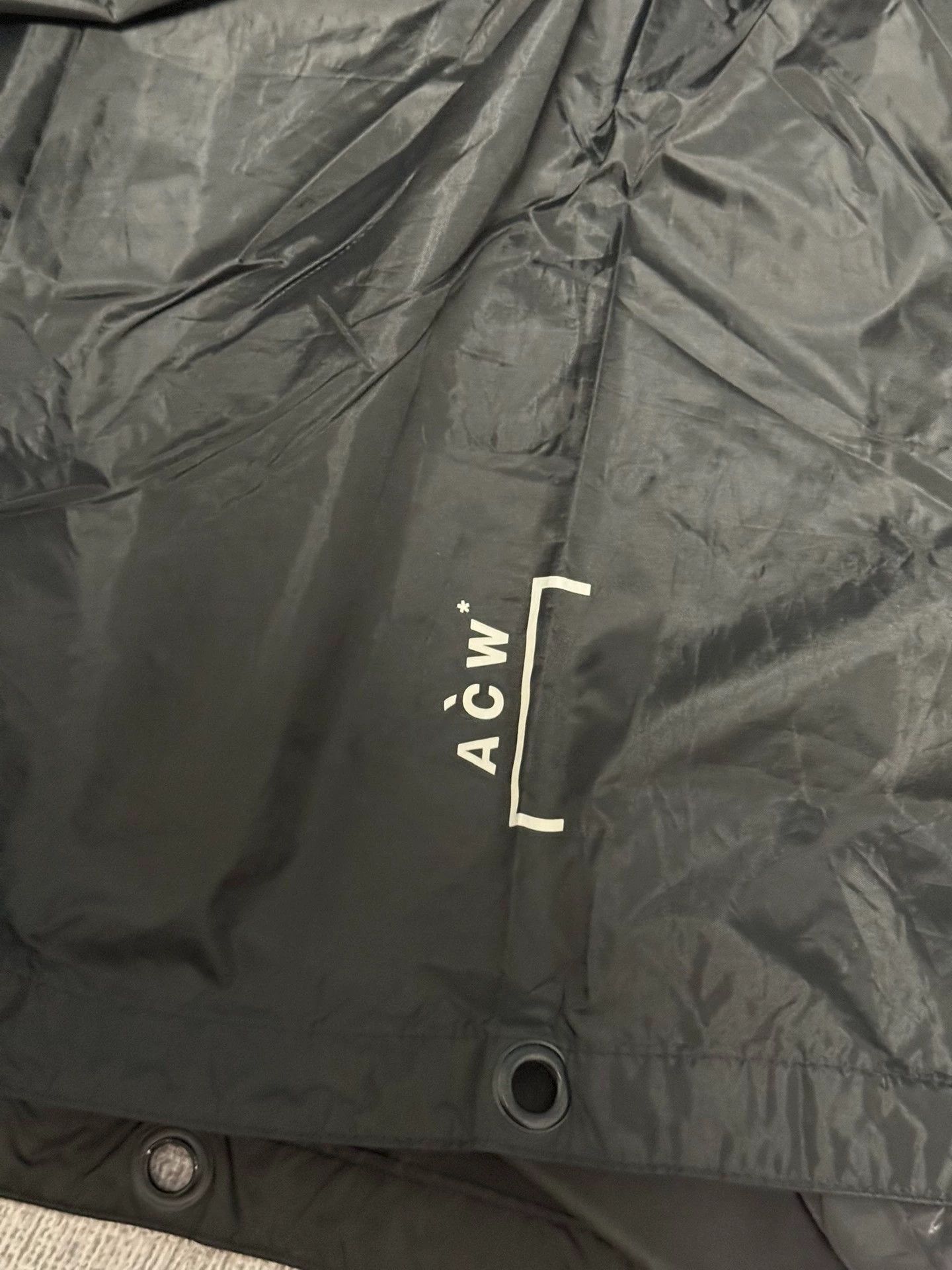 A-COLD-WALL* A-Cold-Wall+ New Black Unisex Rain Cape Size US M / EU 48-50 / 2 - 4 Thumbnail
