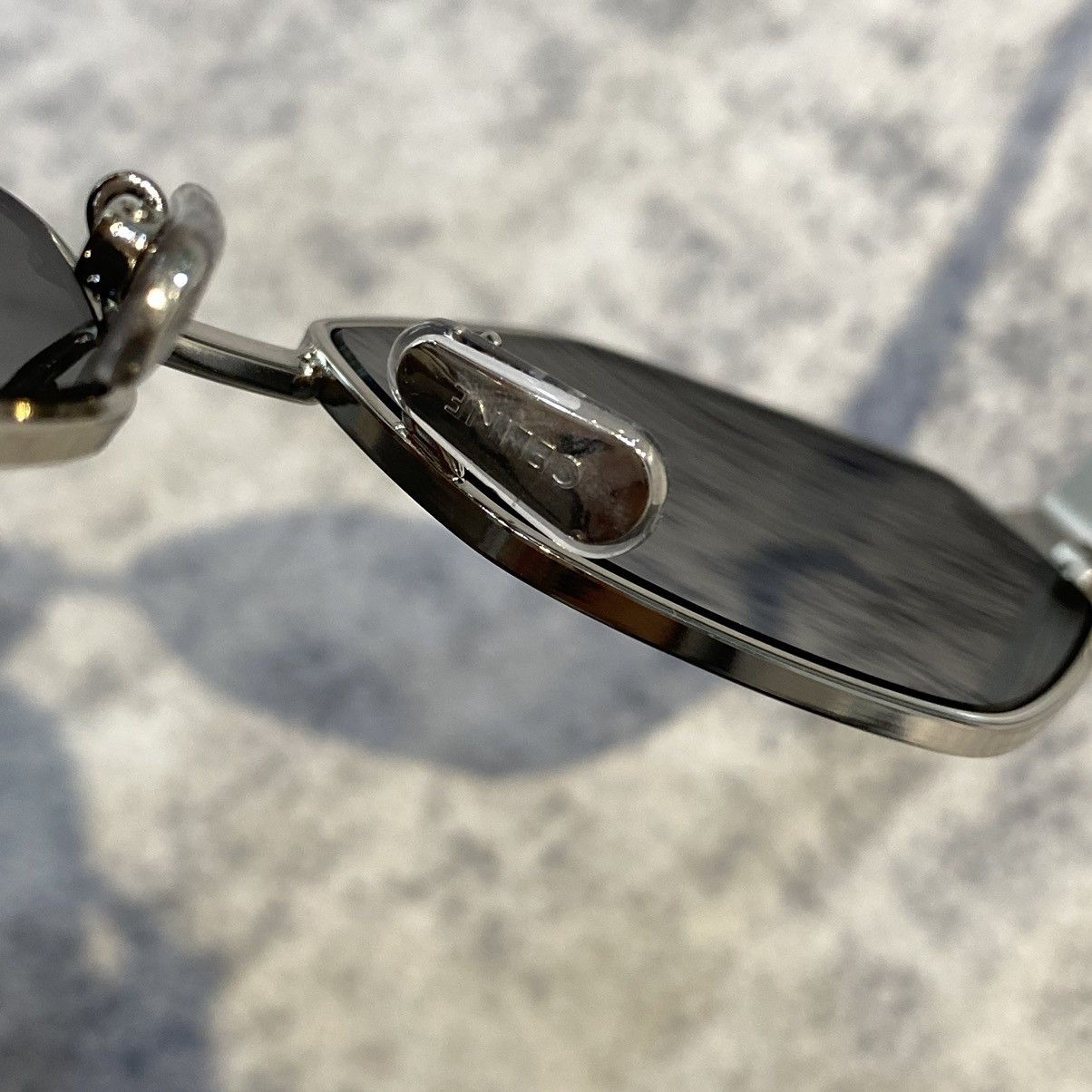 Celine CELINE Triomphe 01 Oval Sunglasses SILVER Size ONE SIZE - 13 Thumbnail