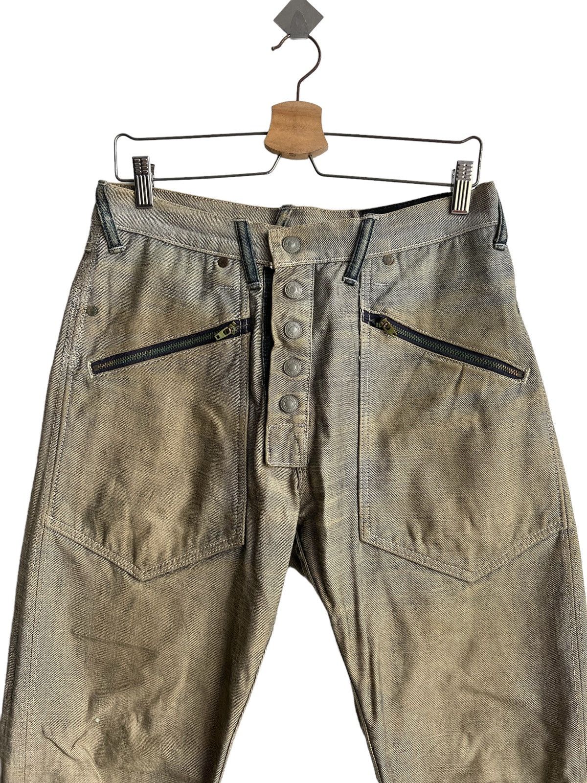 Evisu OG Evisu Yamane Laboratory Paris Daicock Selvage 2 Way Denim Size US 32 / EU 48 - 15 Thumbnail