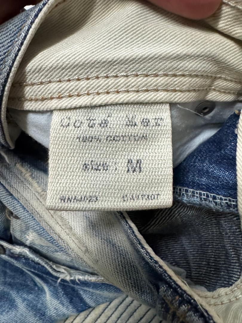 Undercover Insane💥Sashiko Boro 90s Japanese Kapital Style Distress Jean Size US 30 / EU 46 - 10 Thumbnail