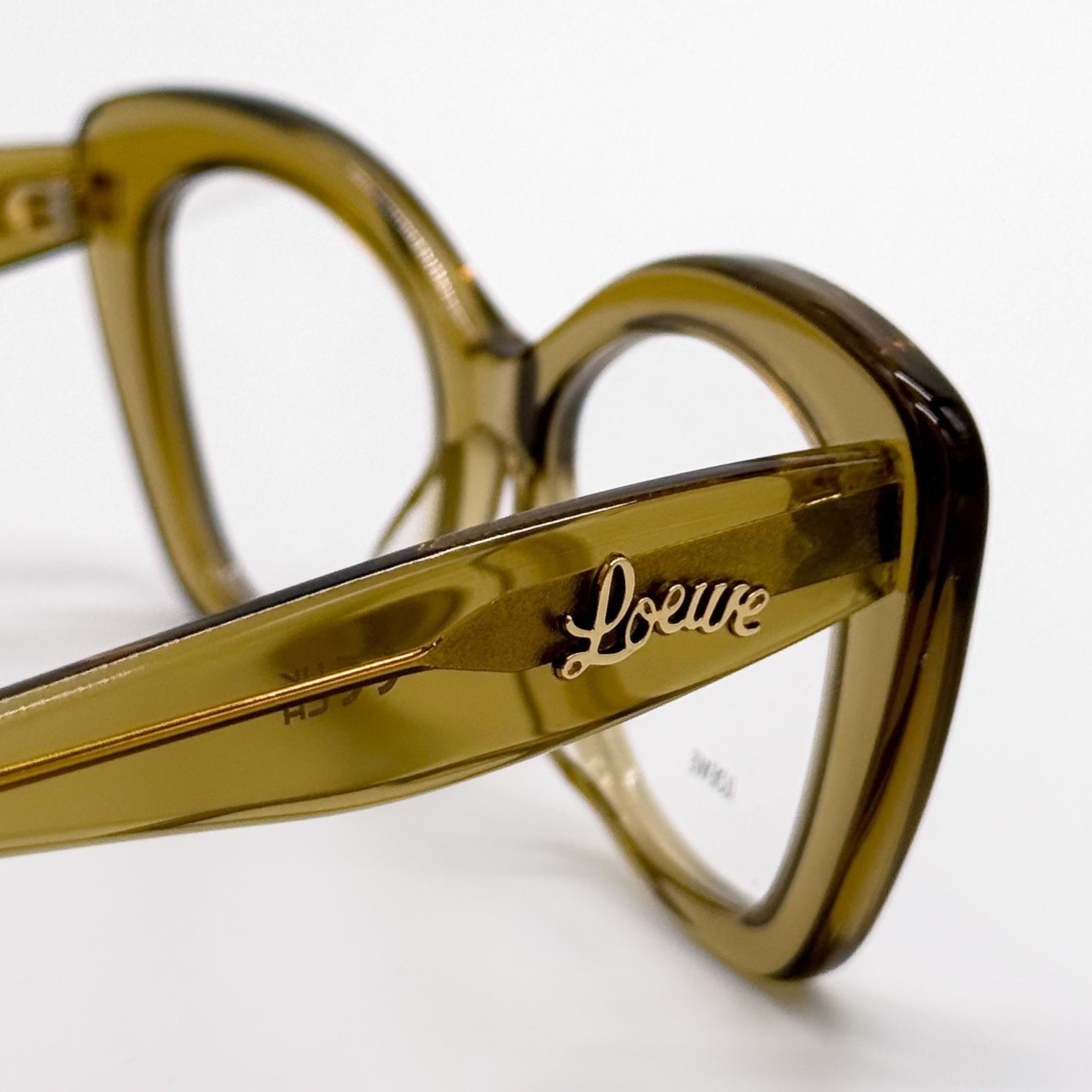 Loewe NEW LOEWE EYEGLASSES LW50067I 096 GLOSSY GREEN WOMEN EYEWEAR Size ONE SIZE - 6 Thumbnail