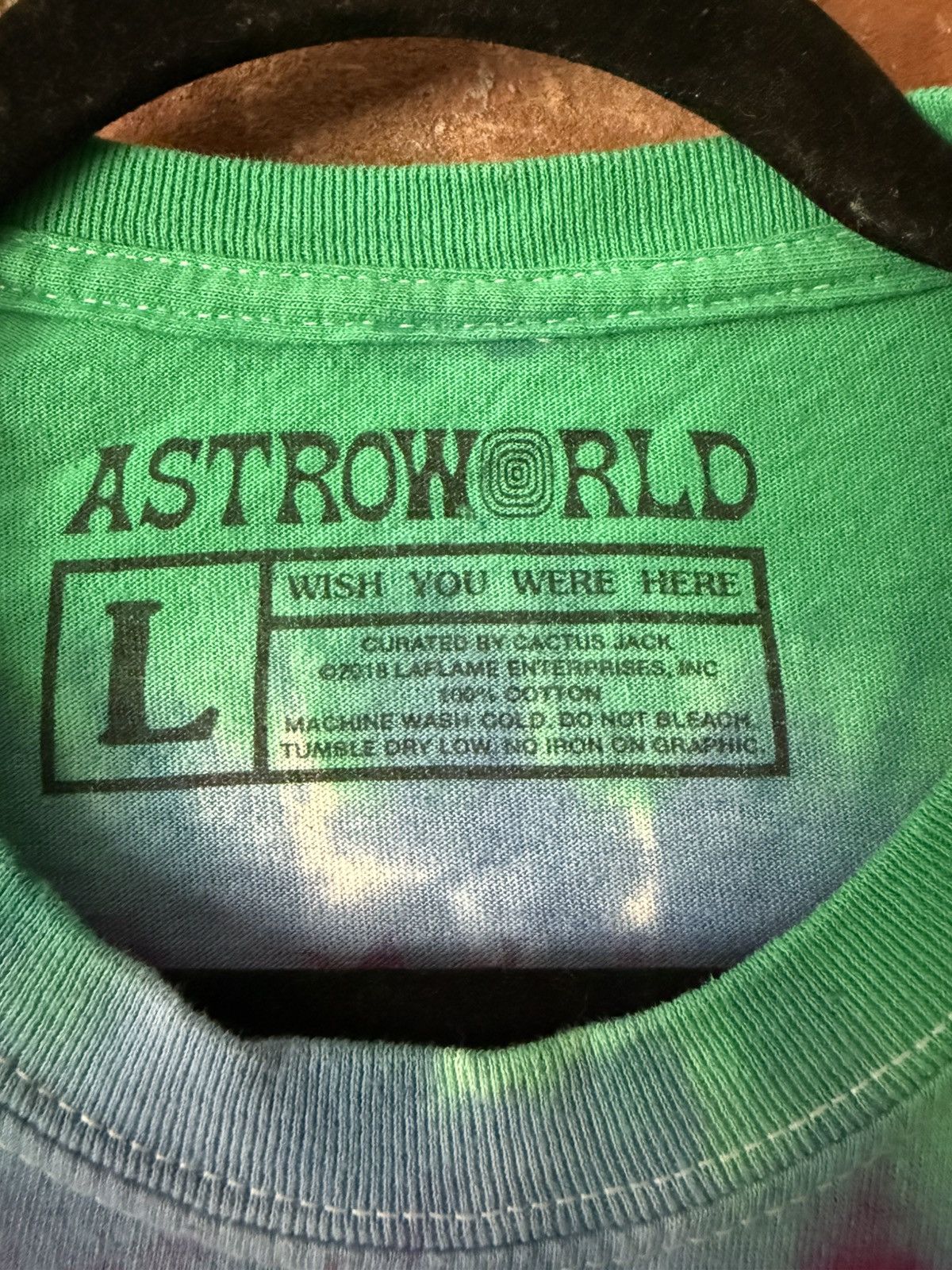Travis Scott Travis Scott Astroworld Tour T-Shirt Size US L / EU 52-54 / 3 - 3 Thumbnail